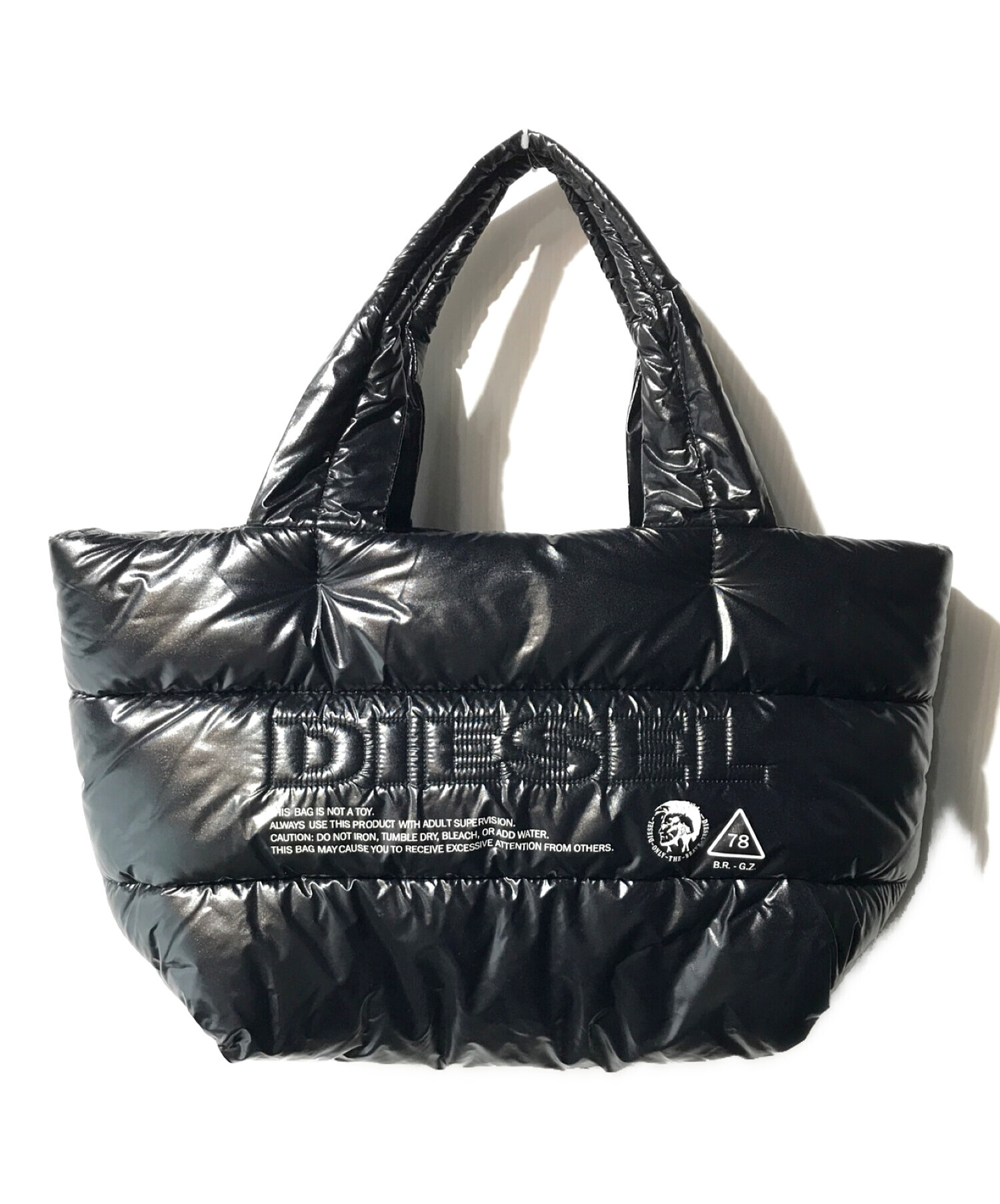 中古・古着通販】DIESEL (ディーゼル) 中綿ダウントートバッグ