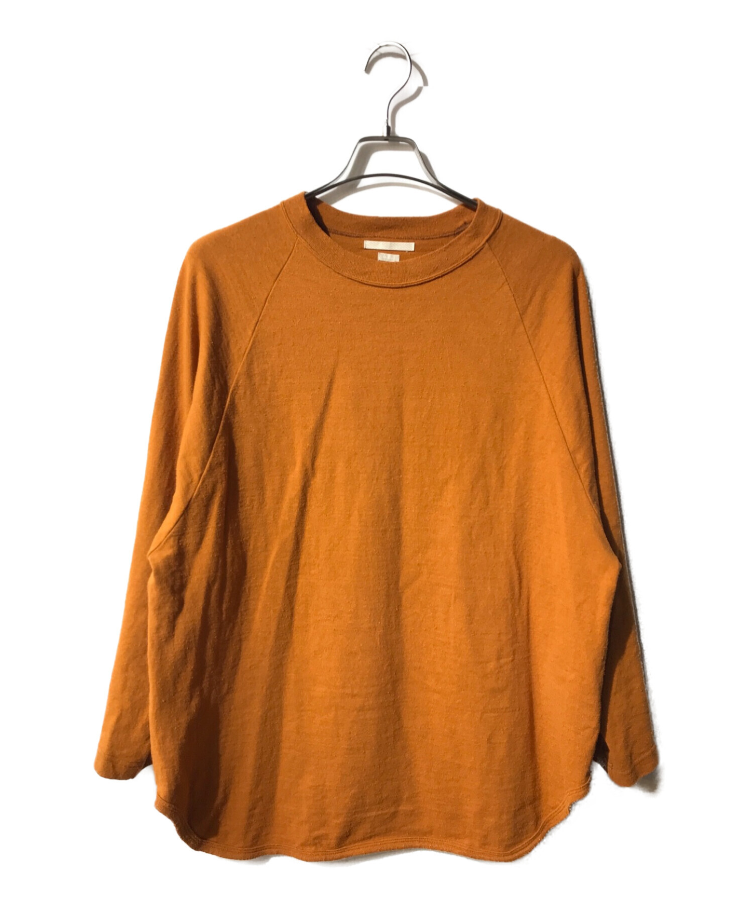 オンラインストア専門店 blurhms C/Silk Nep Baseball Raglan Tee