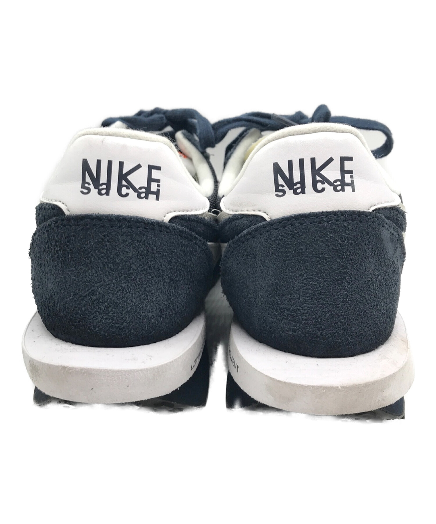 NIKE (ナイキ) FRAGMENT DESIGN (フラグメント デザイン) sacai (サカイ) ローカットスニーカー ネイビー  サイズ:27.5㎝