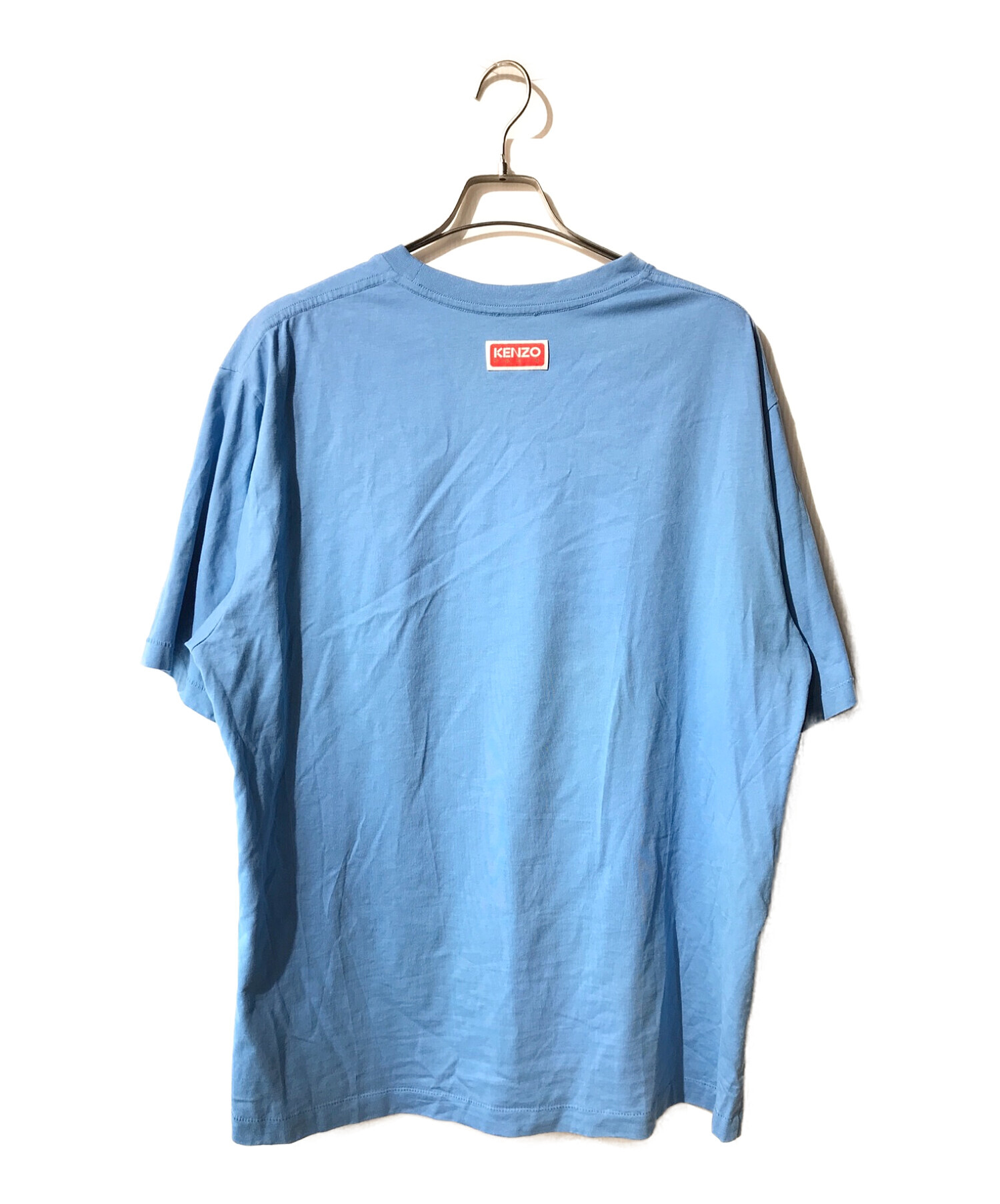 KENZO (ケンゾー) 'VARSITY JUNGLE' エレファント Tシャツ ブルー サイズ:XL