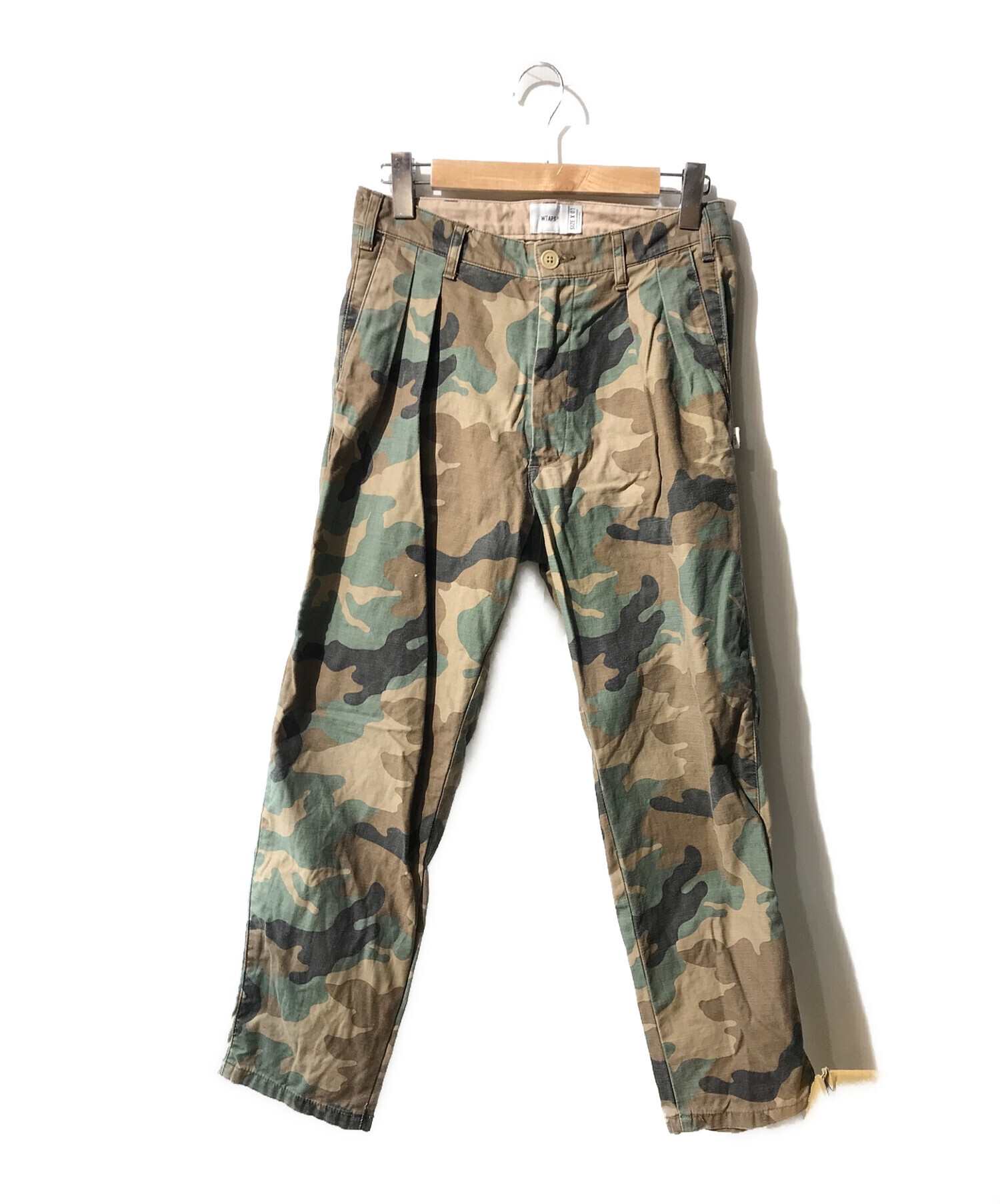 中古・古着通販】WTAPS (ダブルタップス) カモフラパンツ カーキ