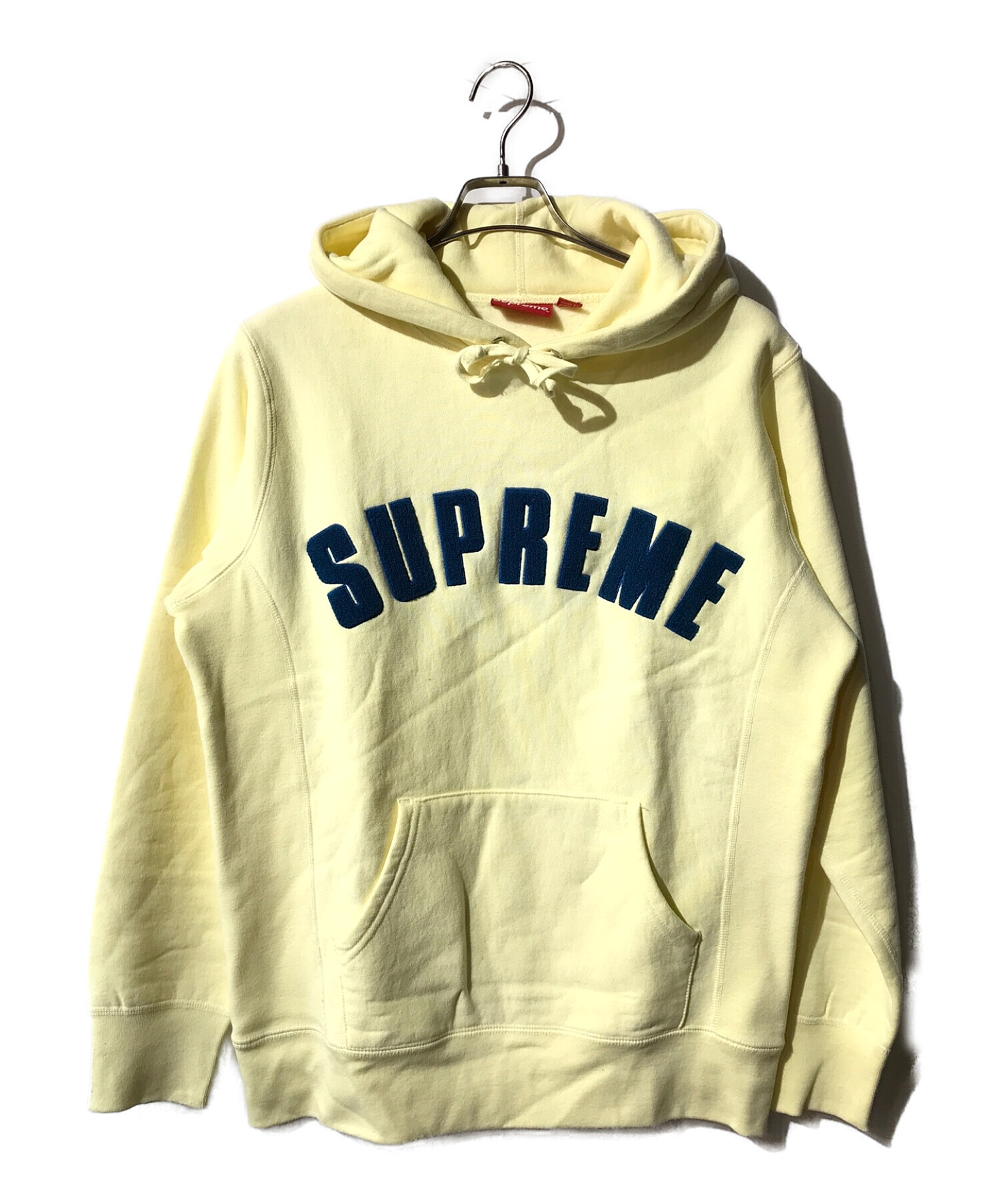Supreme 17ss Chenille Arc logo Hooded