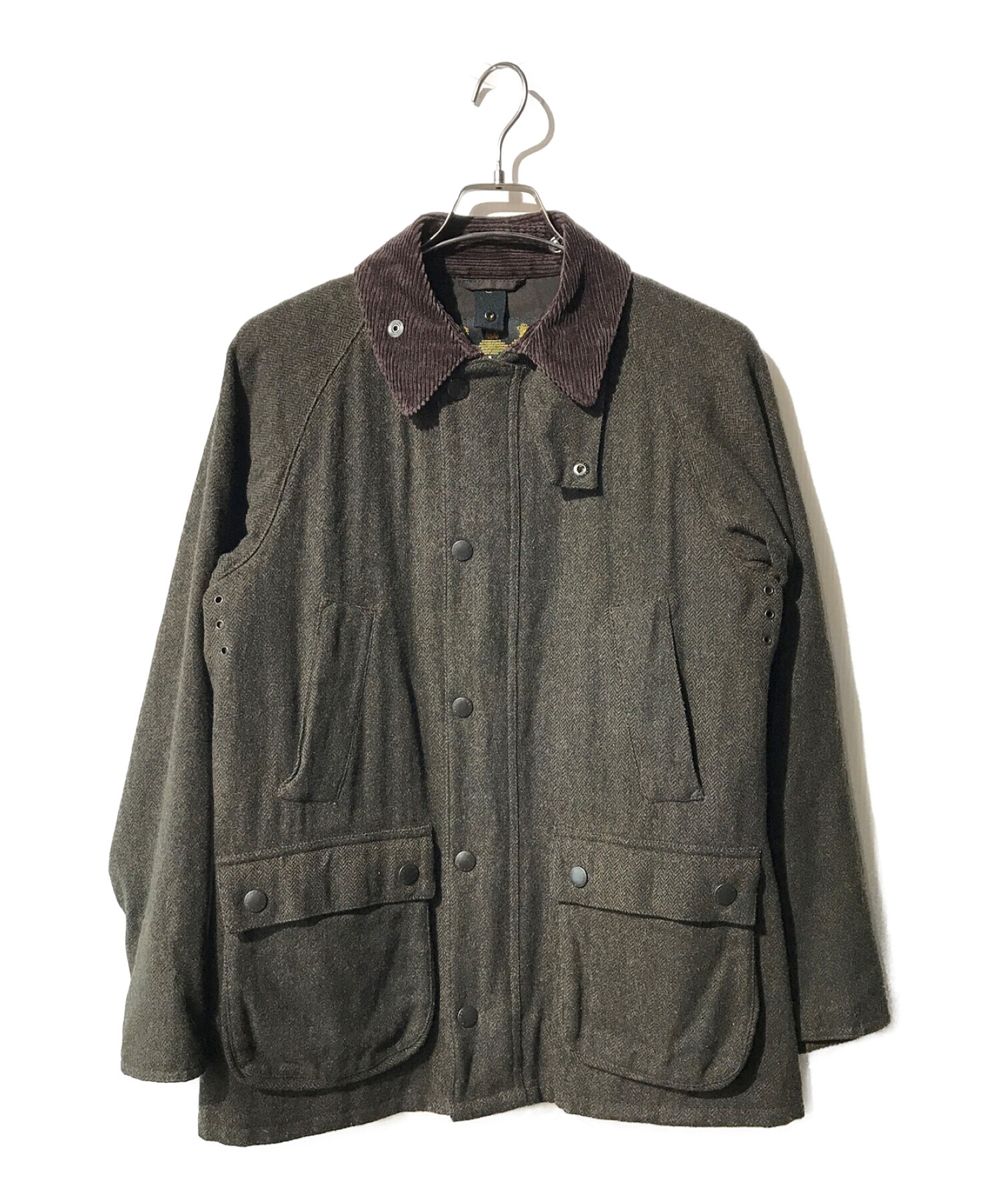 Barbour 3CROWN BEDALE SL WAXED JACKET 36付属品すべてあり