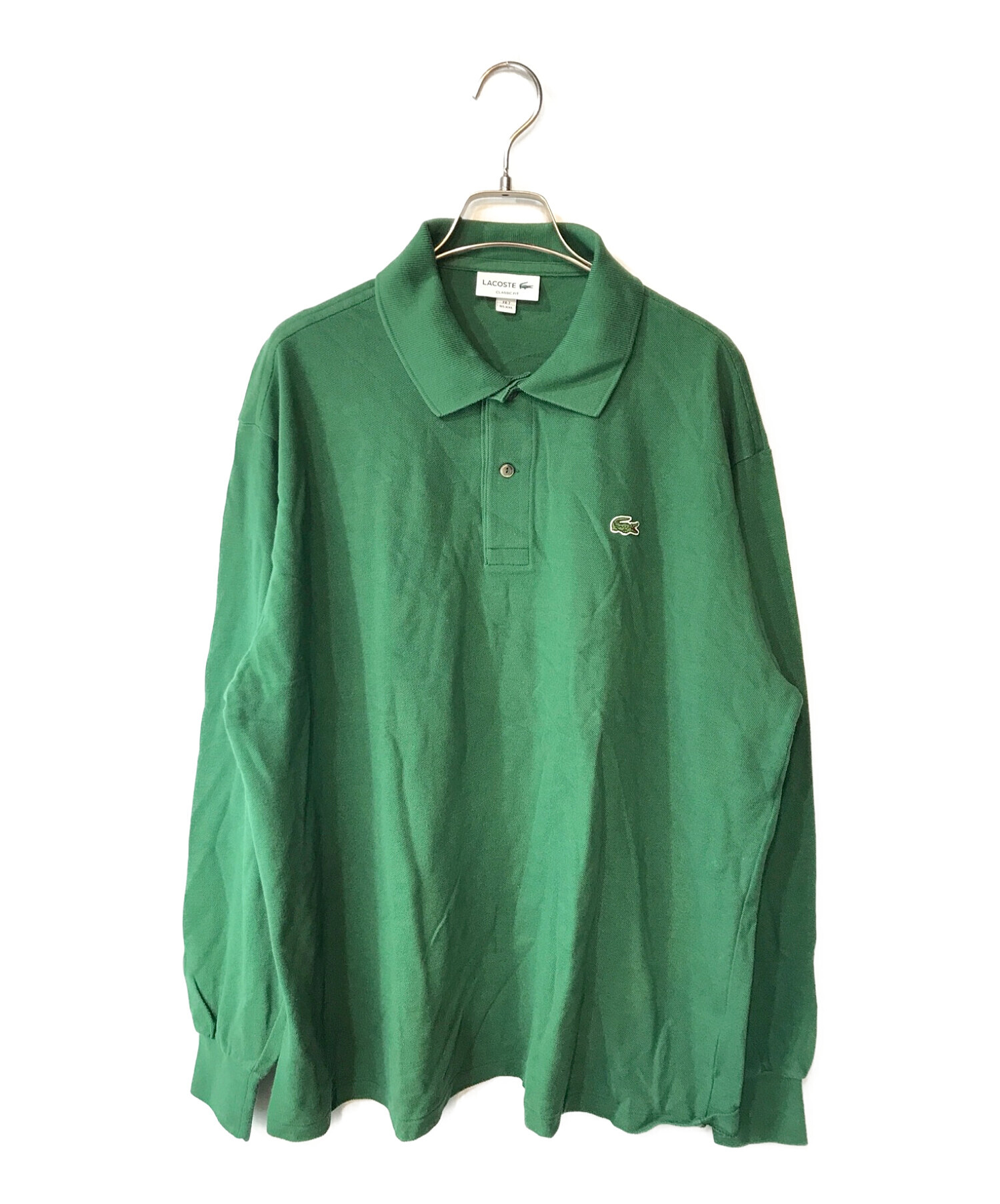 中古・古着通販】LACOSTE (ラコステ) ポロシャツ グリーン サイズ:XXL