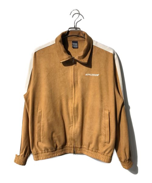 【中古・古着通販】APPLEBUM (アップルバム) Synthetic Suede Track Jacket ブラウン  サイズ:L｜ブランド・古着通販 トレファク公式【TREFAC FASHION】スマホサイト