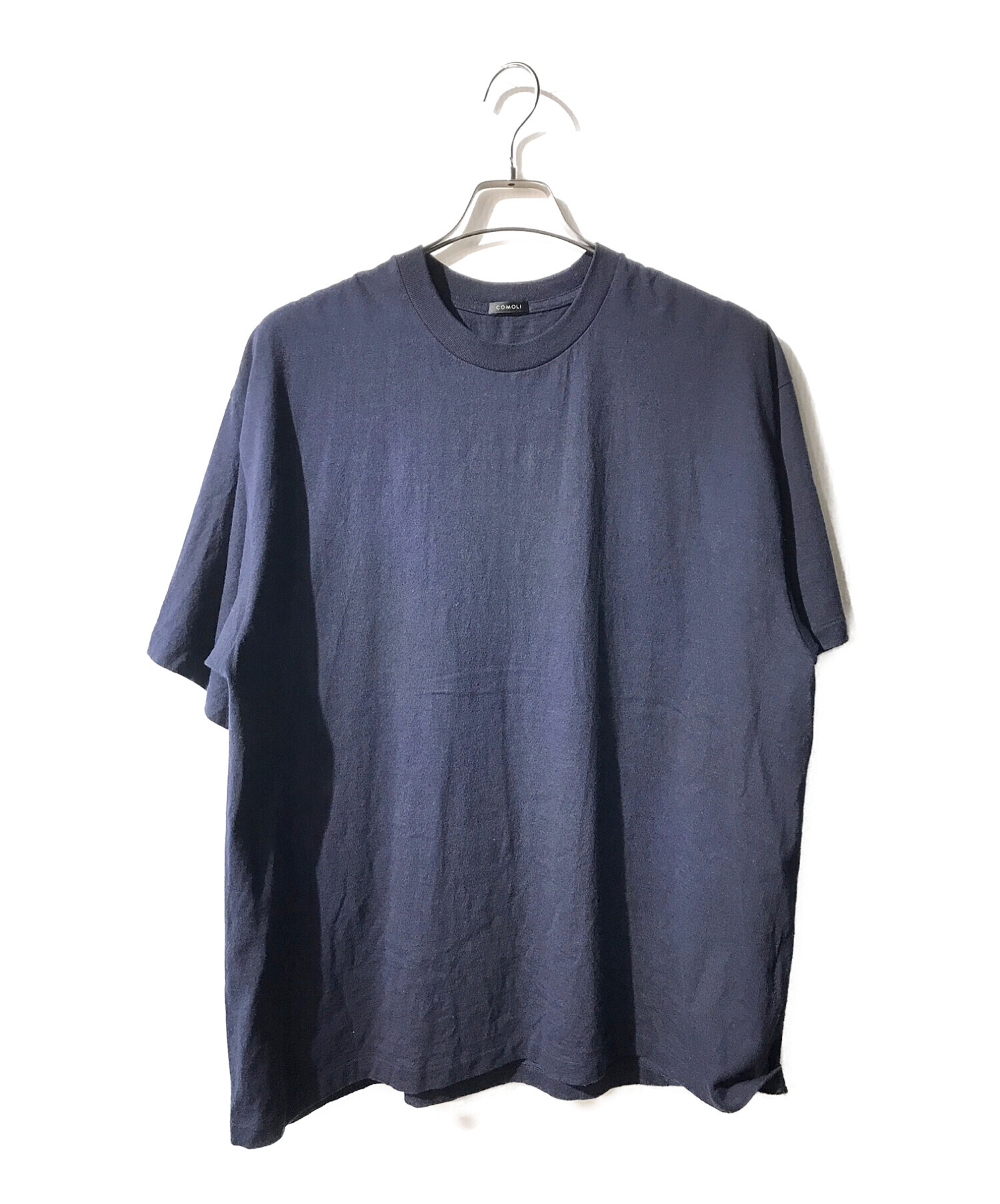 COMOLI コモリ Tシャツ・カットソー 4(XL位) 濃紺