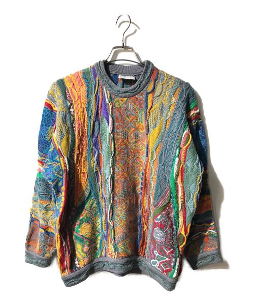 中古・古着通販】Coogi (クージー) 3Ｄニット マルチカラー サイズ:SS