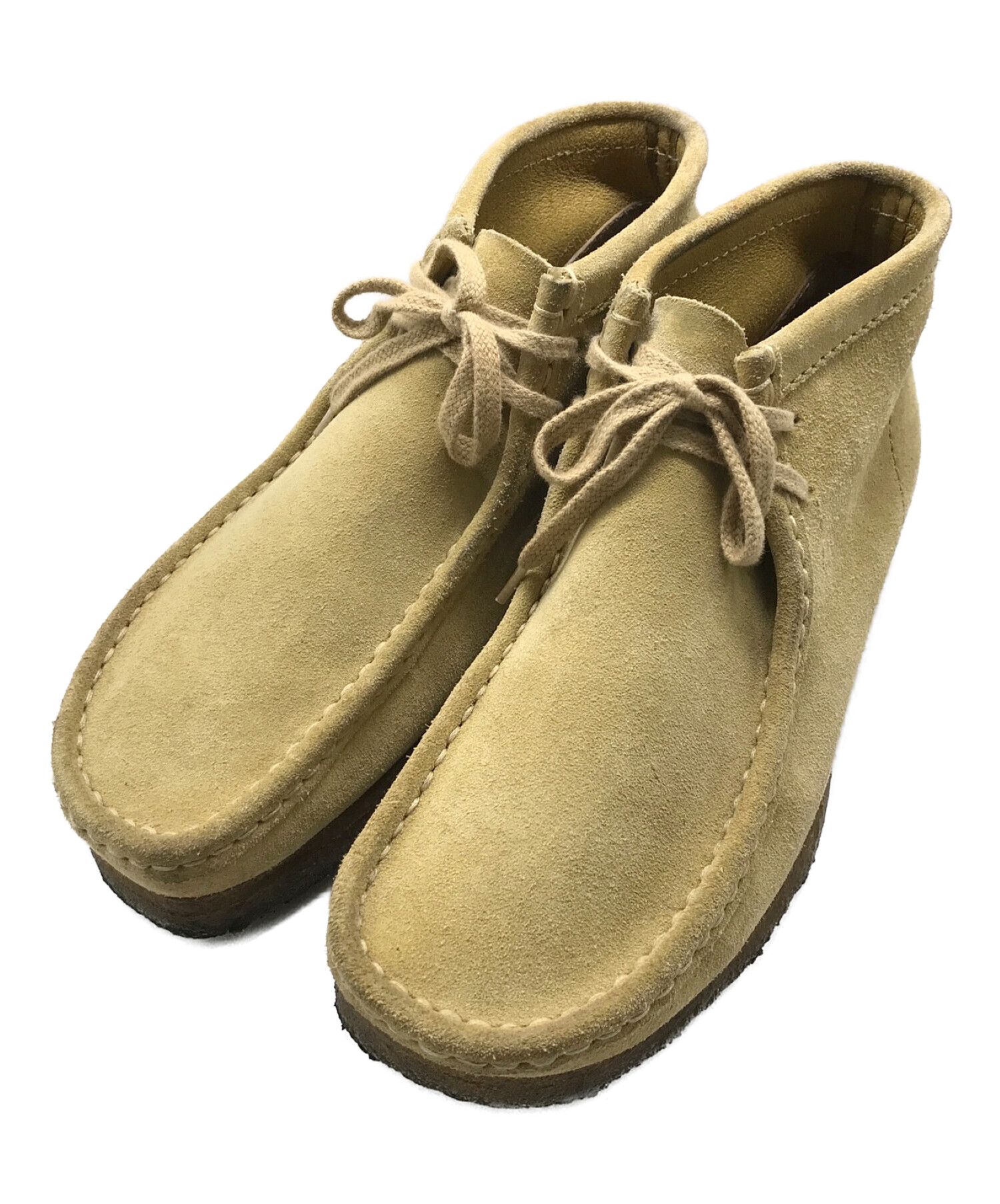 中古・古着通販】CLARKS (クラークス) Wallabee Boot カーキ サイズ: 9