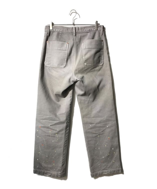 中古・古着通販】TANAKA (タナカ) ST-48 WORK JEAN TROUSERS グレー サイズ:W30｜ブランド・古着通販  トレファク公式【TREFAC FASHION】スマホサイト