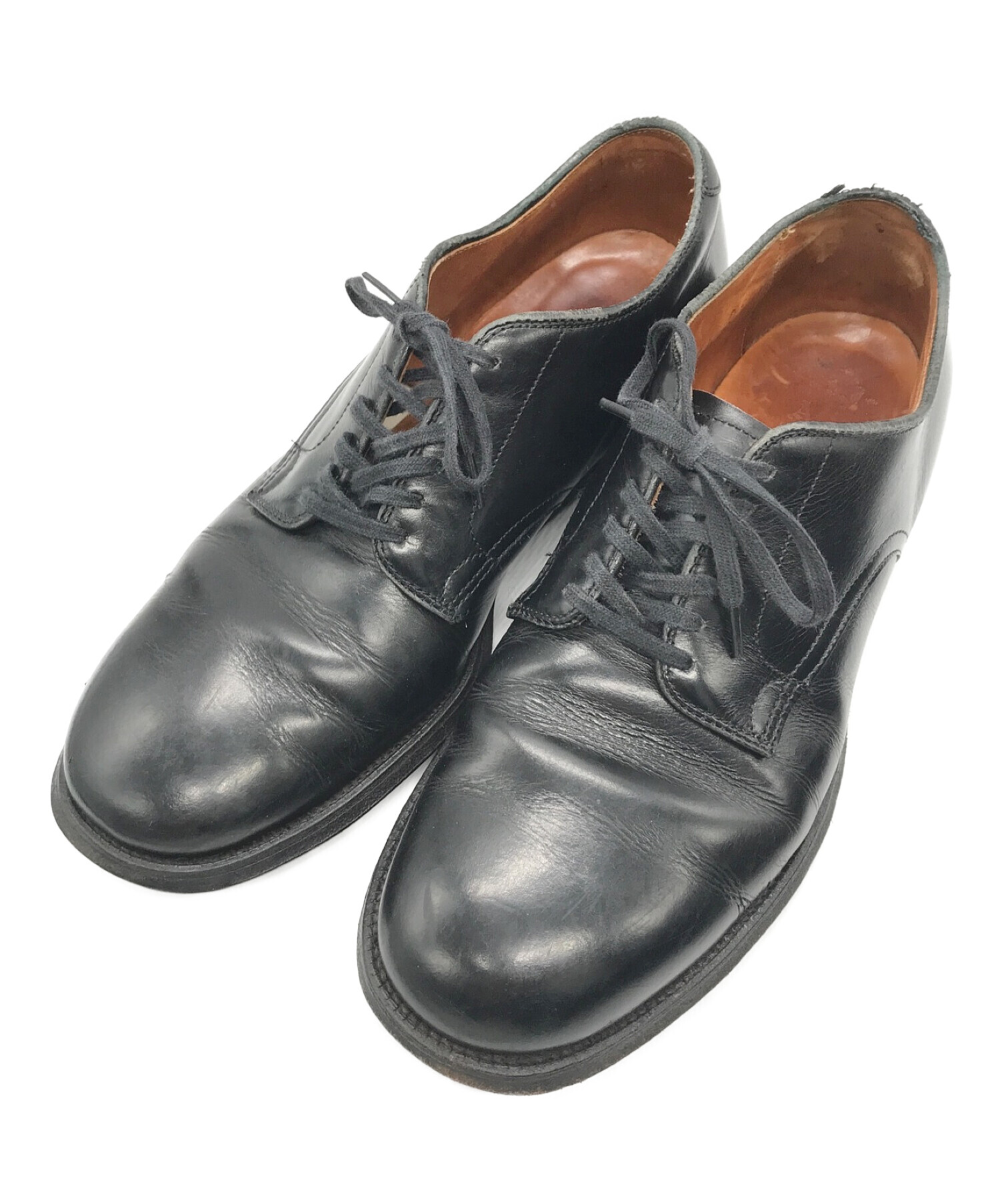 中古・古着通販】ALDEN (オールデン) Military Plain Toe Ox. ブラック