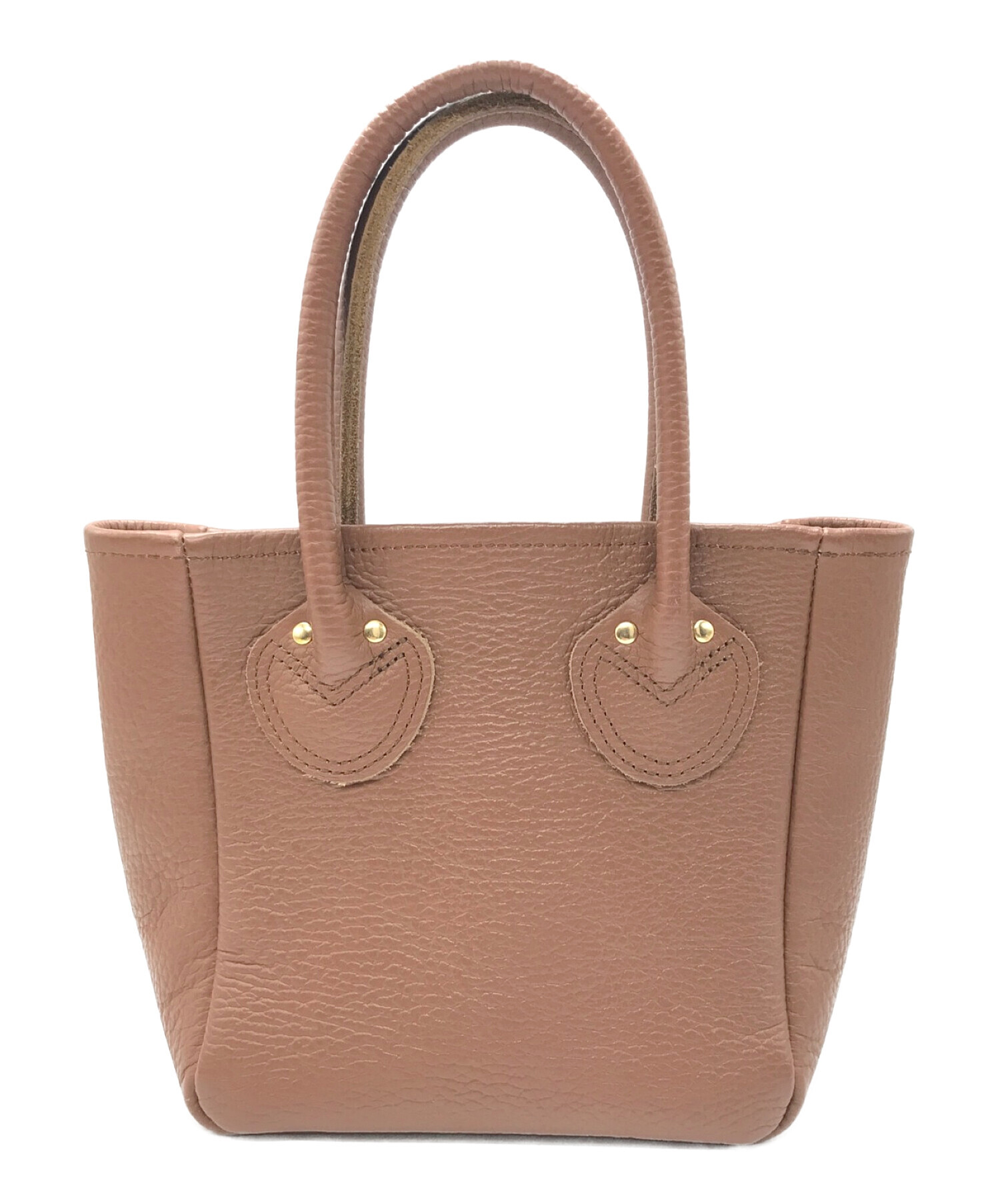 国内直営店 Young and Olsen petit leather tote bag - バッグ