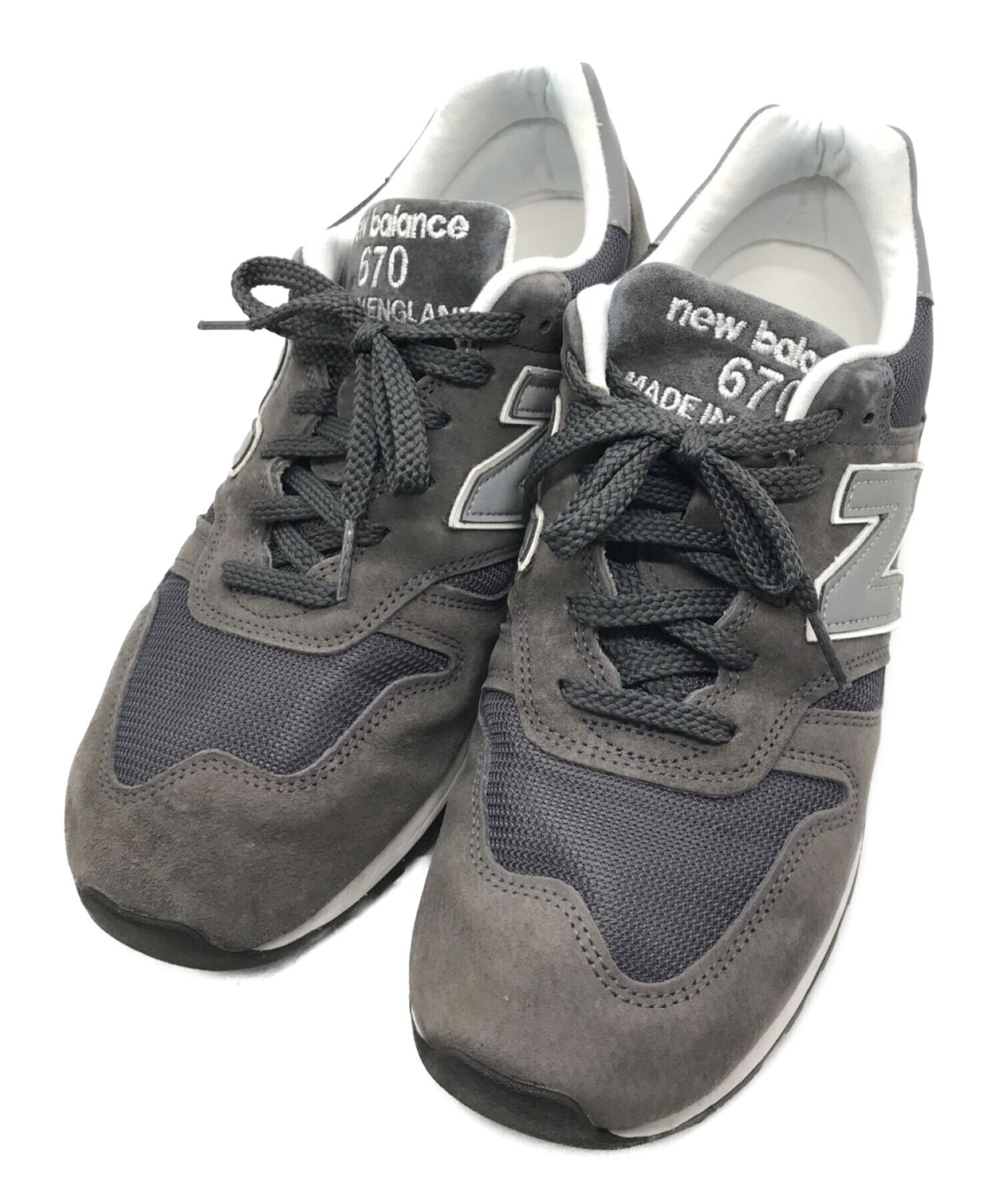 NEW BALANCE (ニューバランス) M670CHR グレー サイズ:28㎝