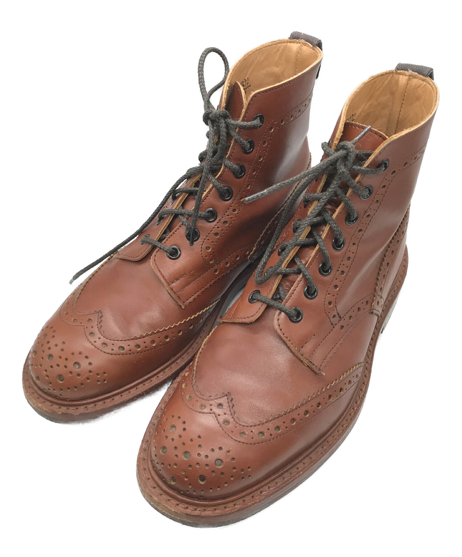 中古・古着通販】Tricker's (トリッカーズ) ブーツ ブラウン サイズ:7