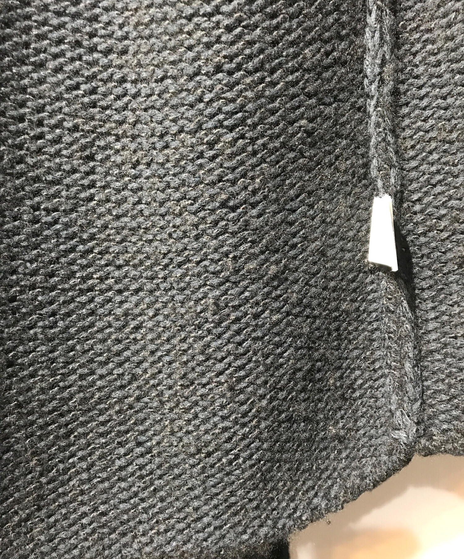 中古・古着通販】ENCOMING (インカミング) KNITTED HIGH NEXK BLOUSON ブラック サイズ:L｜ブランド・古着通販  トレファク公式【TREFAC FASHION】スマホサイト