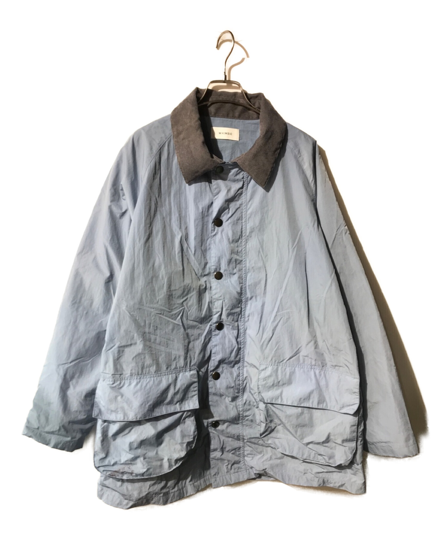 中古・古着通販】WHIMSIC (ウィムジック) UTILITY JACKET ブルー