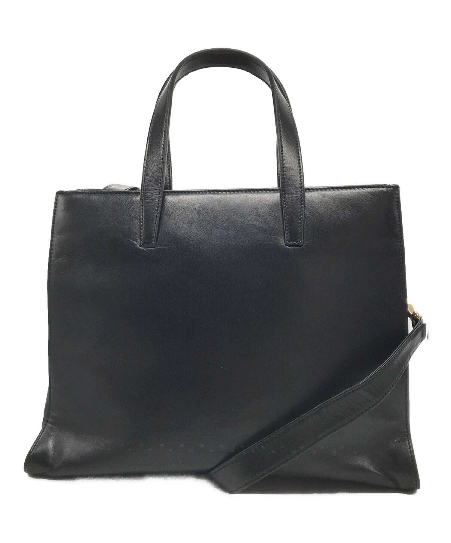 中古・古着通販】LOEWE (ロエベ) 2WAYショルダーバッグ ブラック