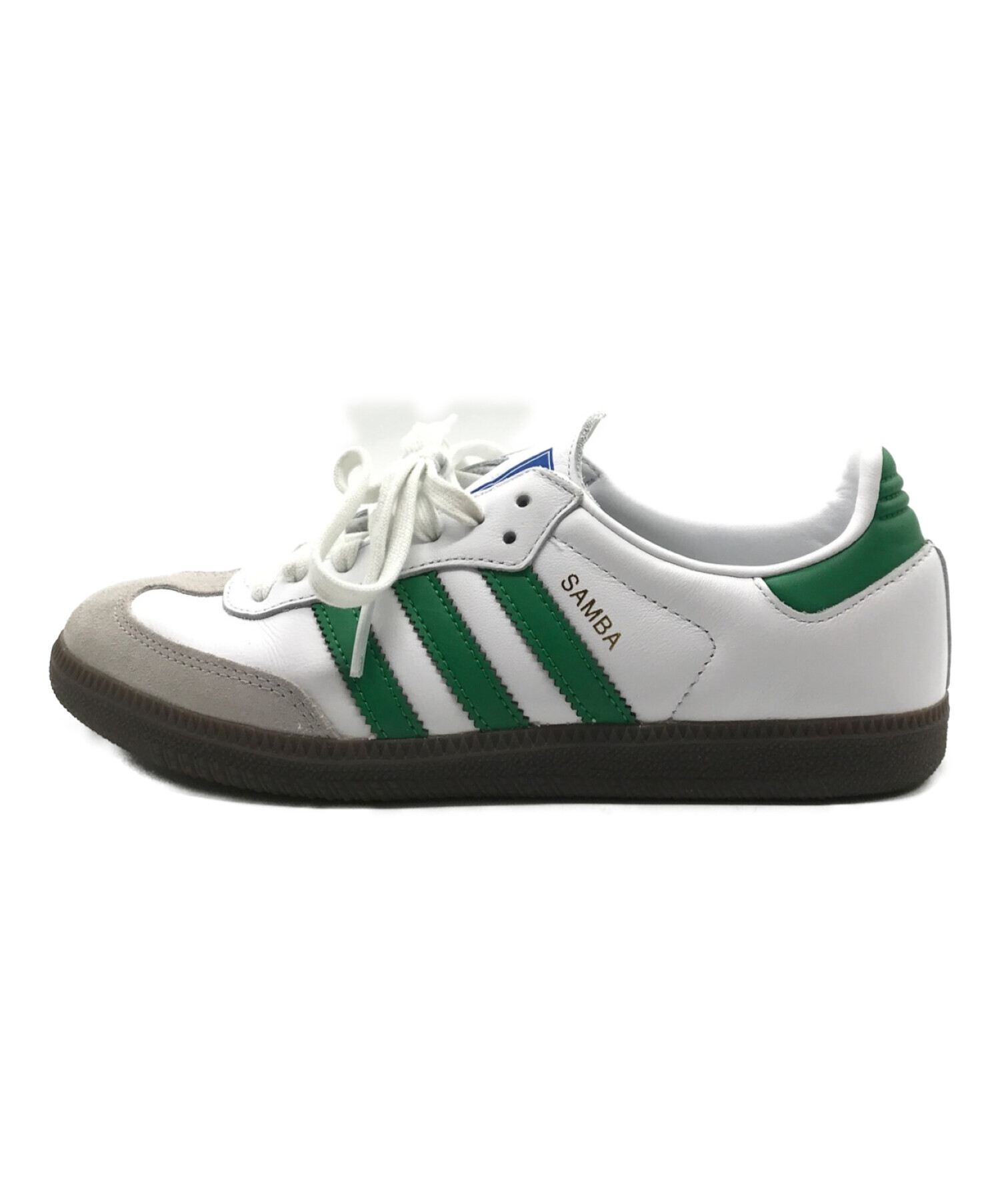 中古・古着通販】adidas (アディダス) SAMBA OG ホワイト×グリーン ...