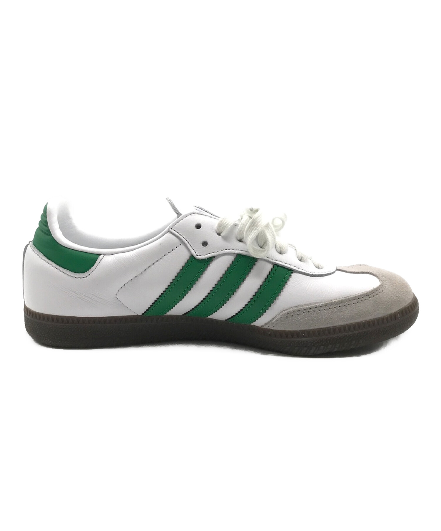 中古・古着通販】adidas (アディダス) SAMBA OG ホワイト×グリーン