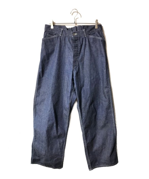 中古・古着通販】A.PRESSE (アプレッセ) Military Denim Trousers インディゴ サイズ:34｜ブランド・古着通販  トレファク公式【TREFAC FASHION】スマホサイト