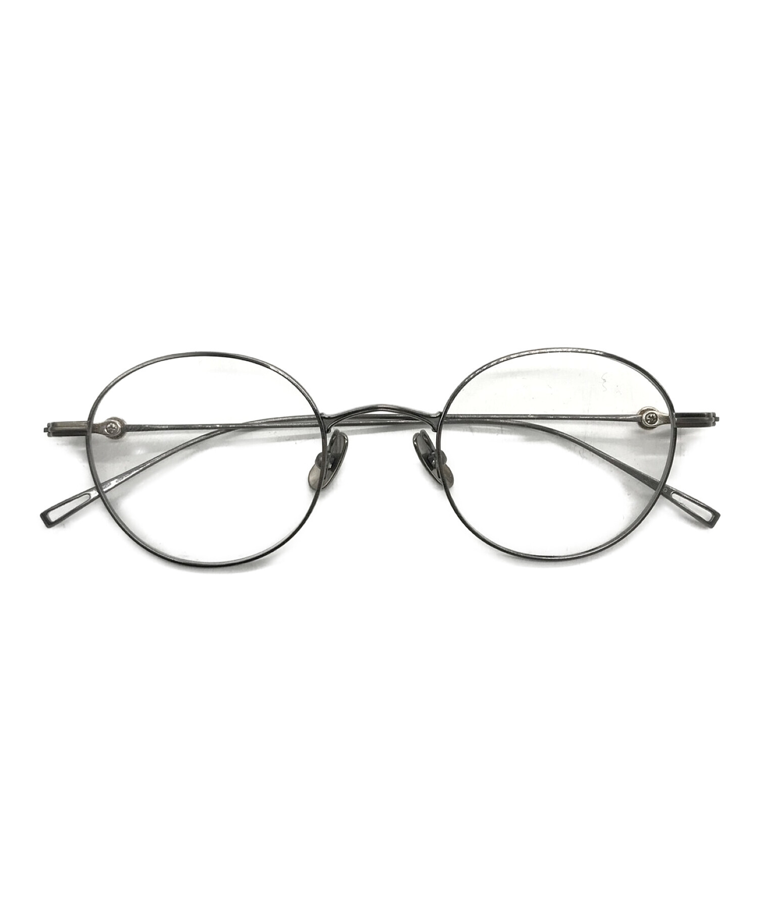 金子眼鏡 (カネコメガネ) 眼鏡 サイズ:47□22-141