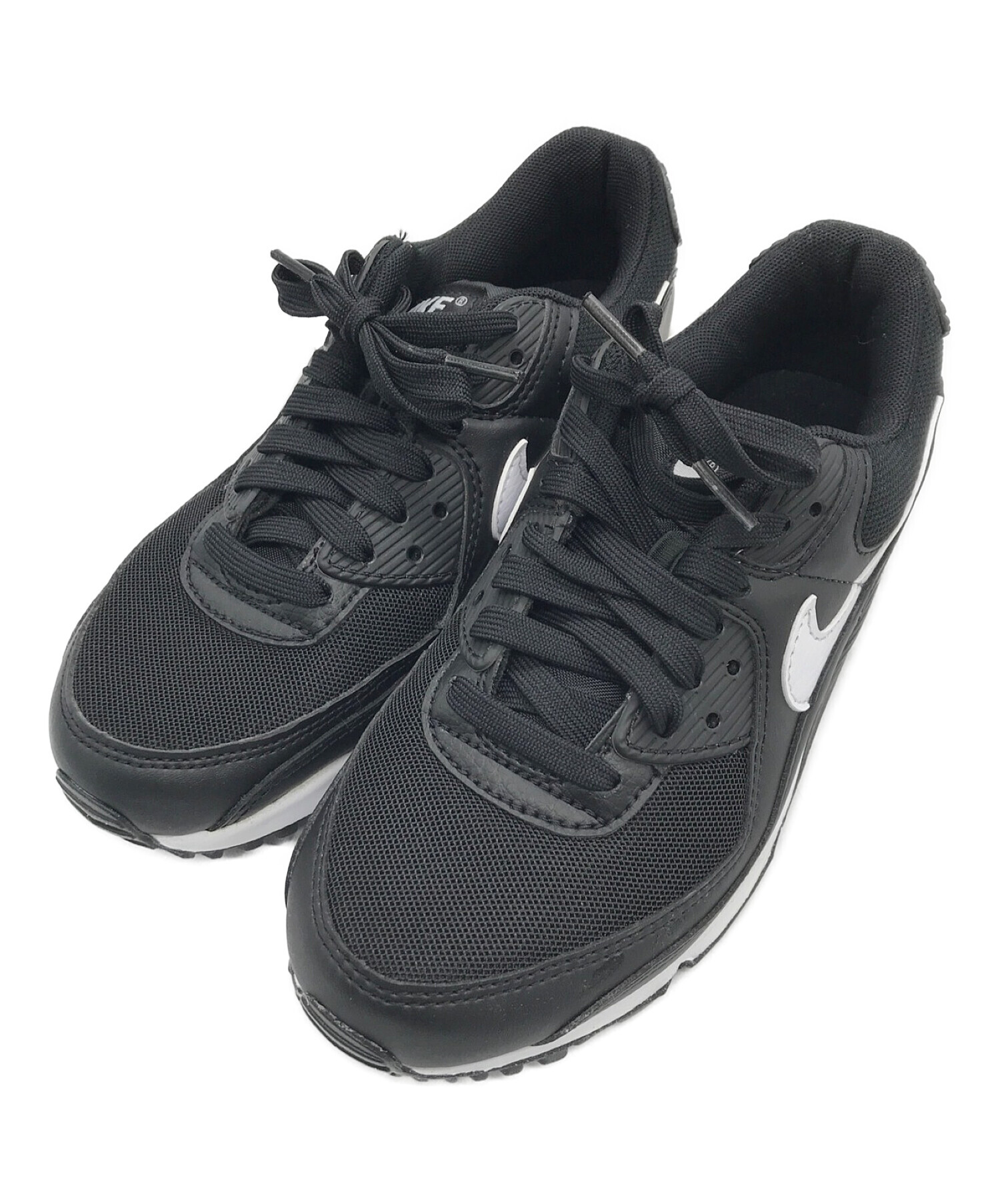 中古・古着通販】NIKE (ナイキ) AIR MAX90 ブラック×ホワイト サイズ