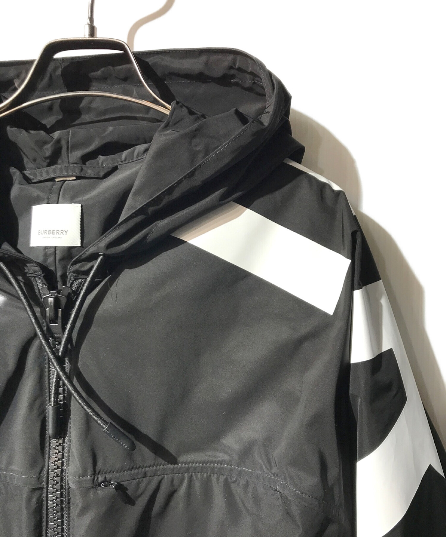 中古・古着通販】BURBERRY (バーバリー) サイドロゴジップアップ