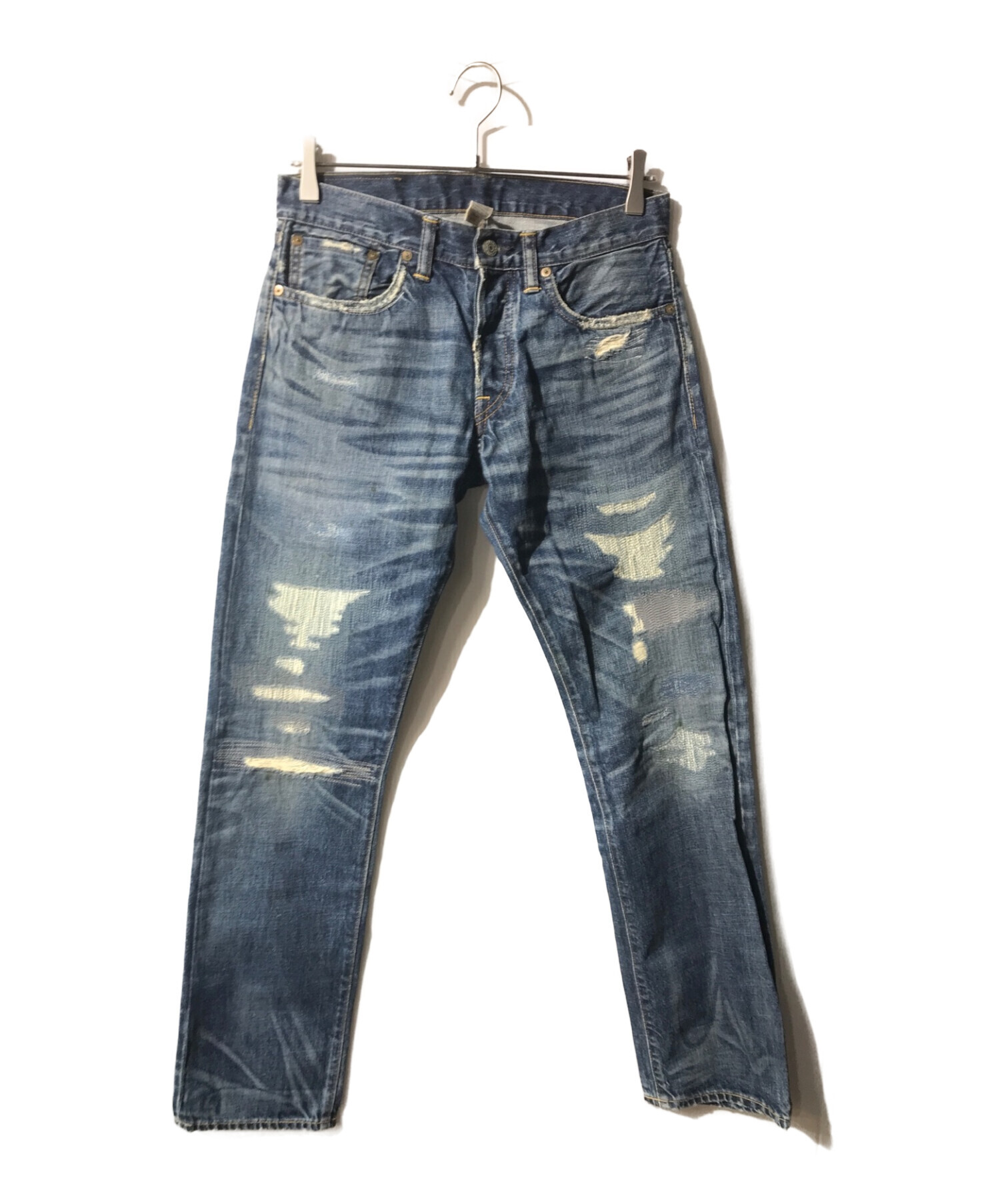 RRL (ダブルアールエル) GALVESTON WASH LOW STRAIGHT インディゴ サイズ:ｗ28