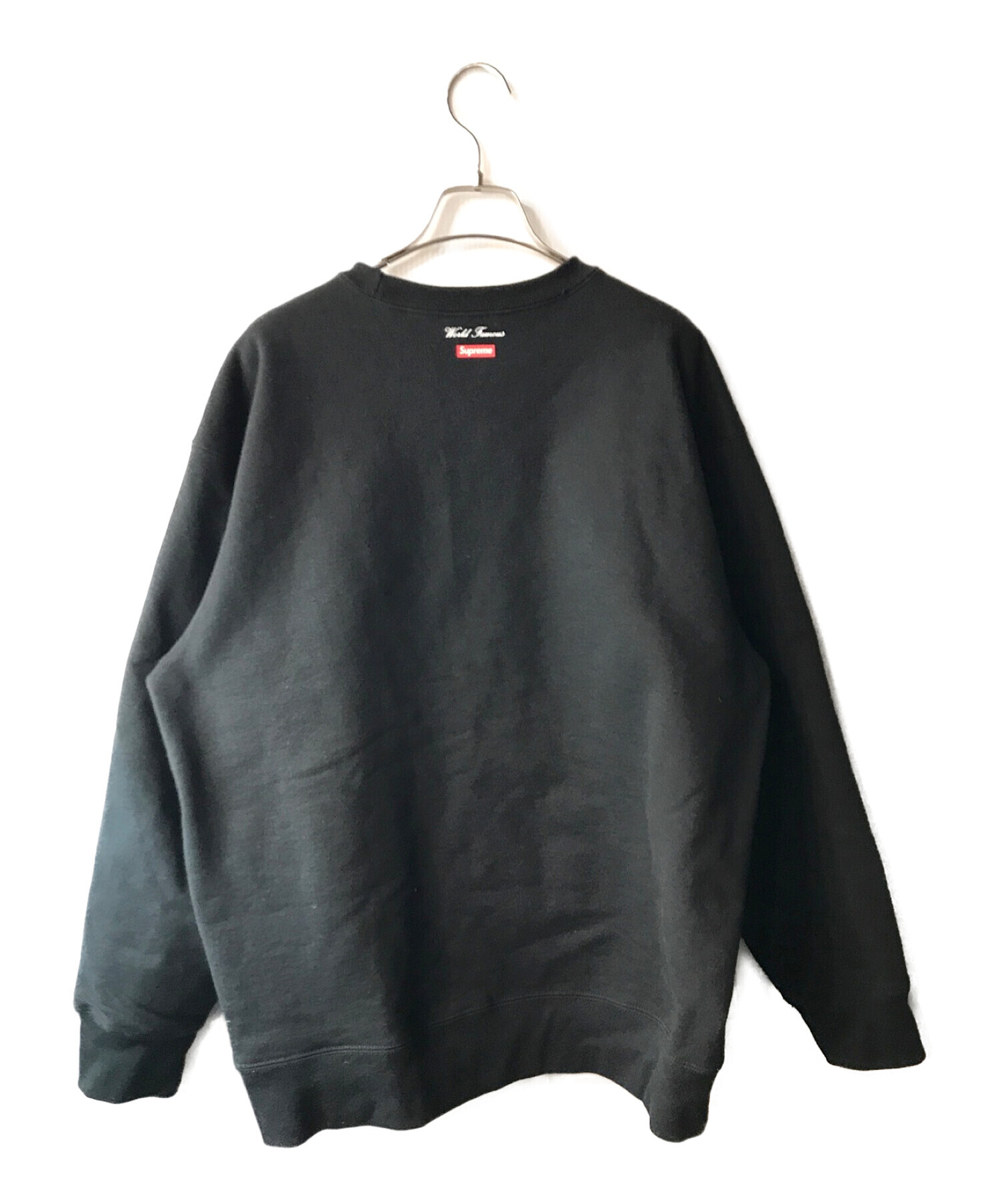 Supreme (シュプリーム) 20AW Aerial Crewneck ブラック サイズ:Lメンズ