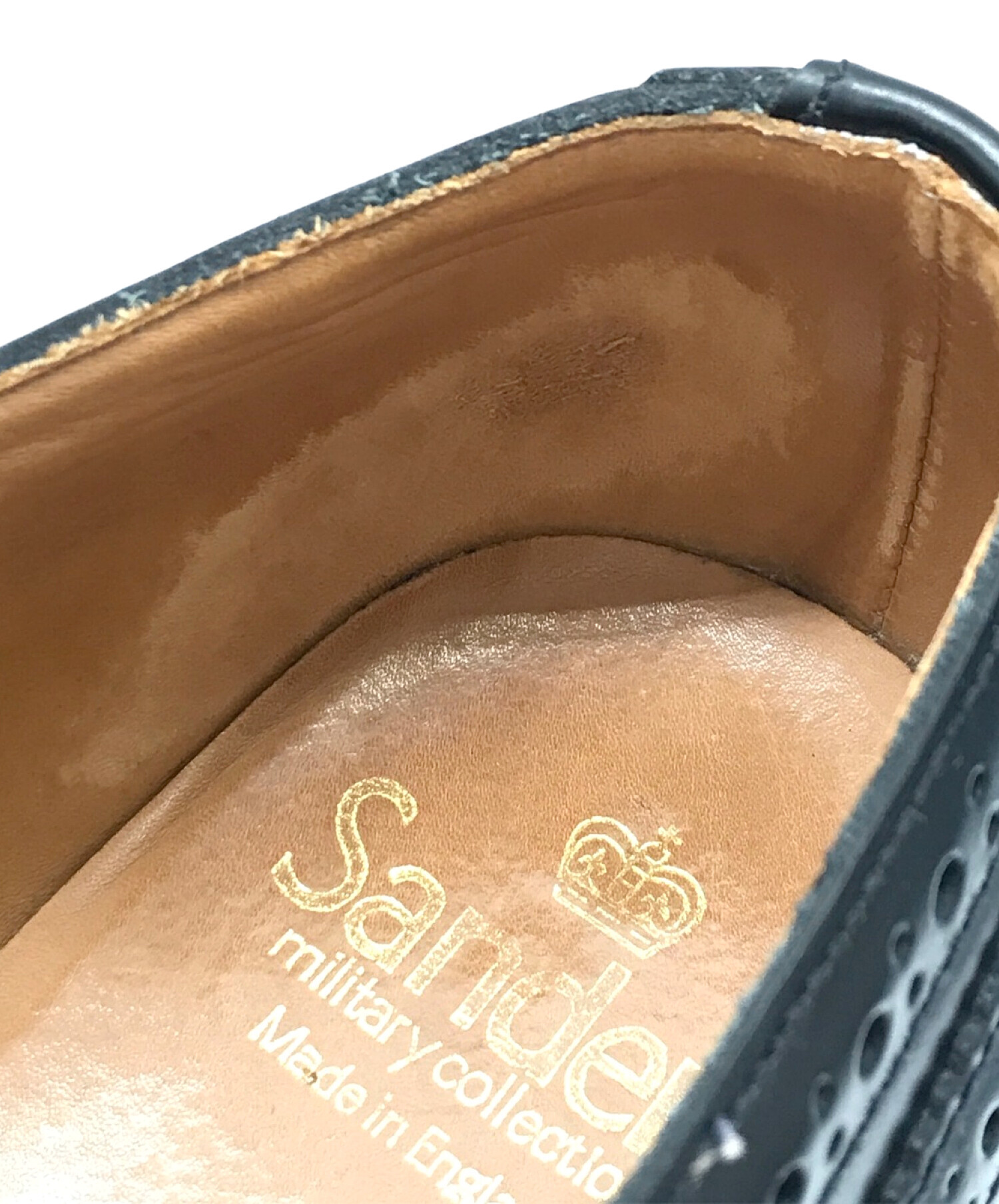 中古・古着通販】SANDERS (サンダース) GHILLIE SHOE ブラック サイズ