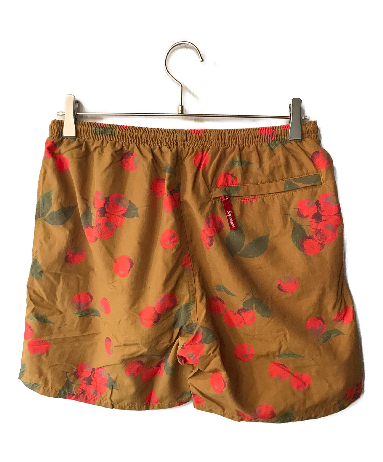 SUPREME (シュプリーム) 19SS Cherry Nylon Water Short ブラウン サイズ:Ｓ