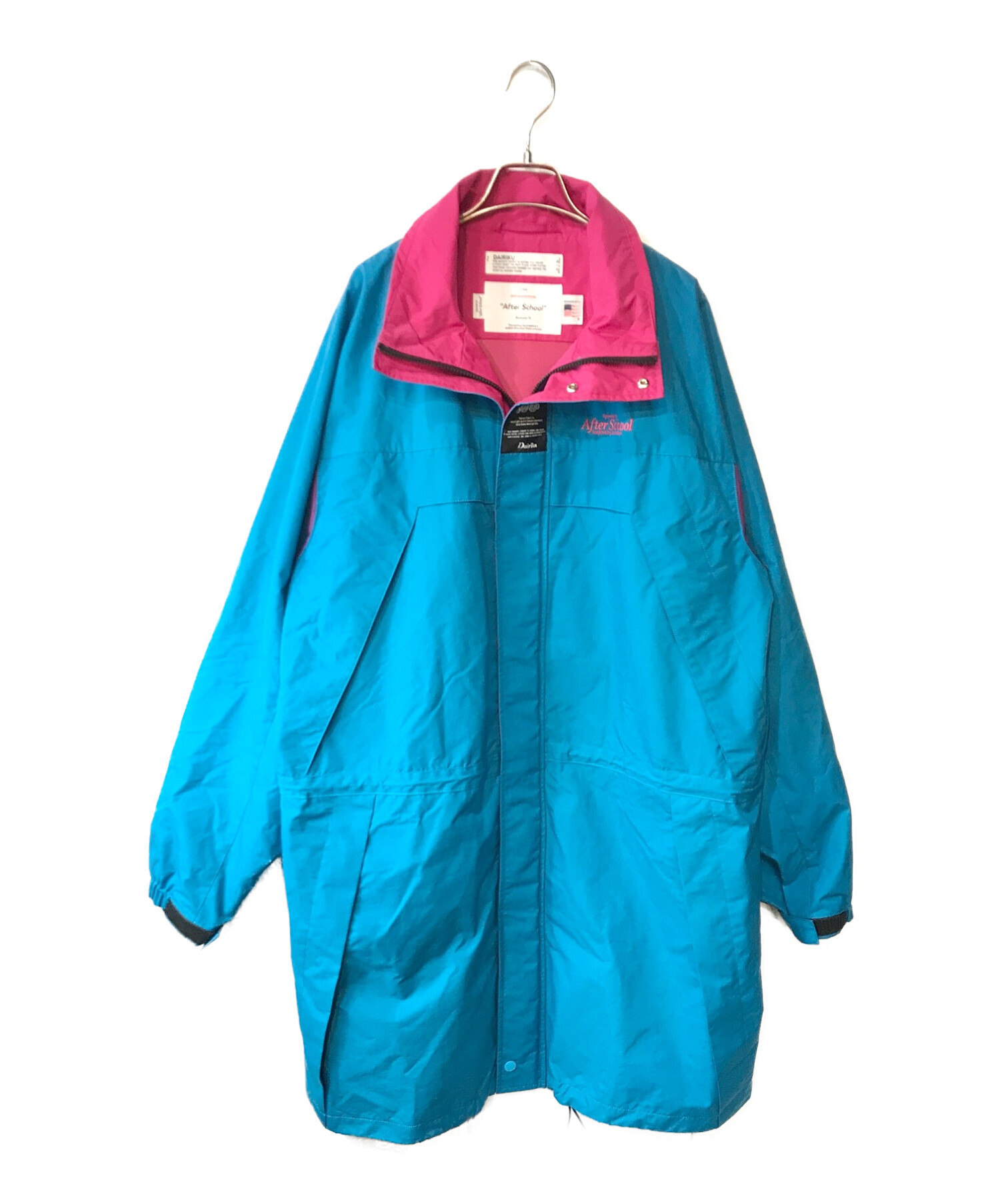 中古・古着通販】DAIRIKU (ダイリク) Nylon Mountain Coat ブルー×パープル サイズ:FREE｜ブランド・古着通販  トレファク公式【TREFAC FASHION】スマホサイト