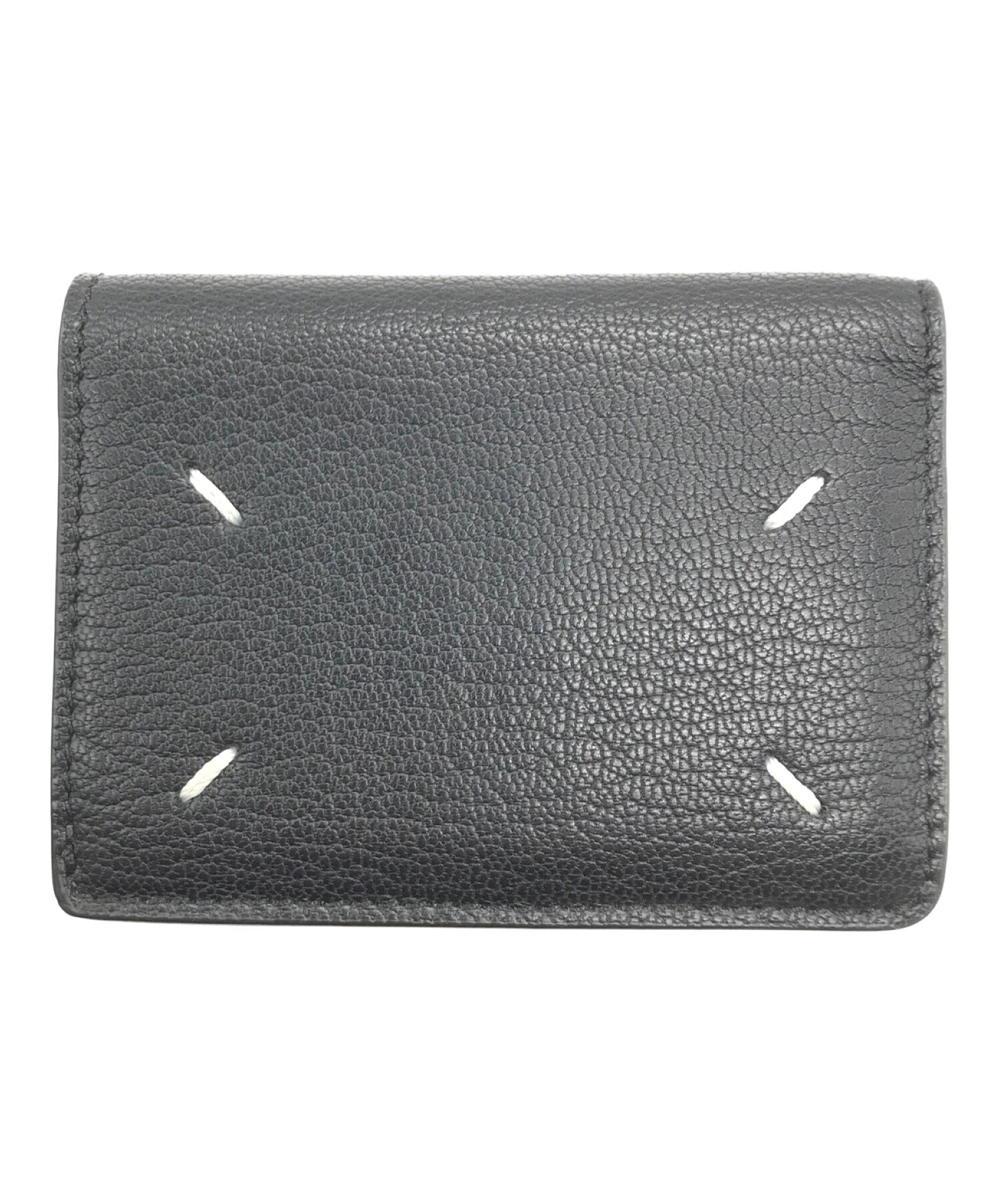 中古・古着通販】Maison Margiela (メゾンマルジェラ) WALLET CLIP / コンパクト3つ折り財布 ブラック｜ブランド・古着通販  トレファク公式【TREFAC FASHION】スマホサイト