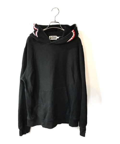 中古・古着通販】A BATHING APE (アベイシングエイプ) シャークパーカー ブラック サイズ:XL｜ブランド・古着通販  トレファク公式【TREFAC FASHION】スマホサイト