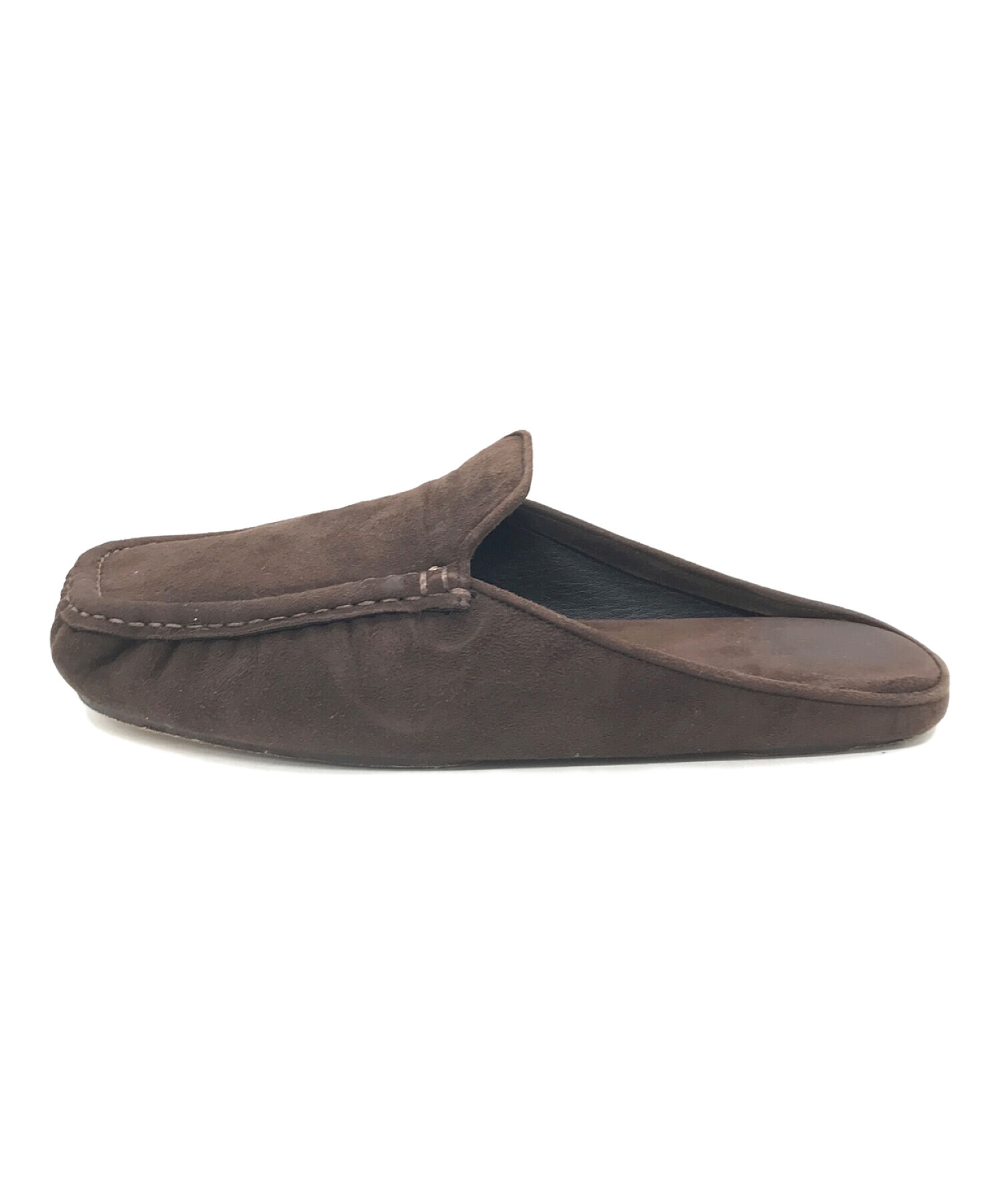 中古・古着通販】AURALEE (オーラリー) SUEDE MOCCASIN SLIPPER ブラウン サイズ:サイズ表記無｜ブランド・古着通販  トレファク公式【TREFAC FASHION】スマホサイト