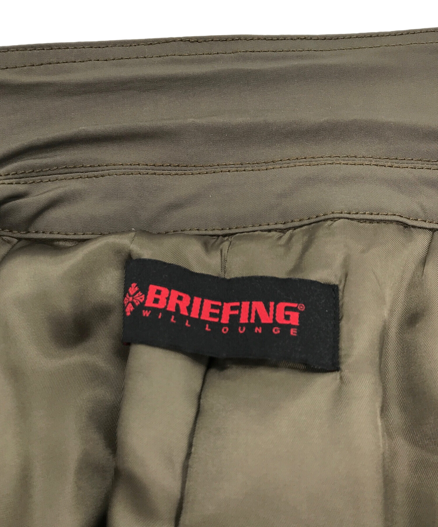 中古・古着通販】BRIEFING (ブリーフィング) ライナー付ステンカラーコート グリーン サイズ:Ｍ｜ブランド・古着通販  トレファク公式【TREFAC FASHION】スマホサイト