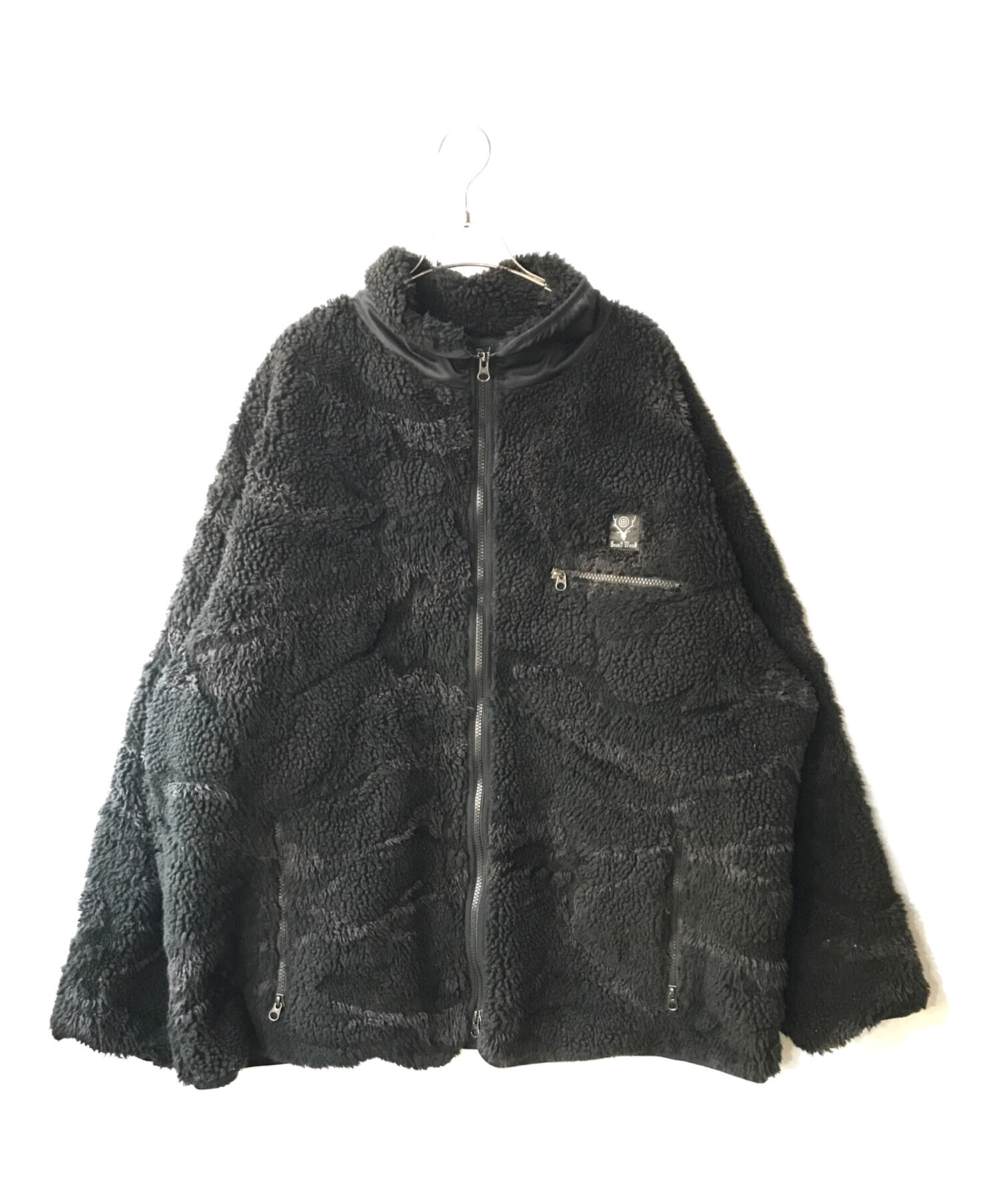 south2 west8 (サウスツー ウエストエイト) Piping Jacket - Boa Jq. ブラック サイズ:XL