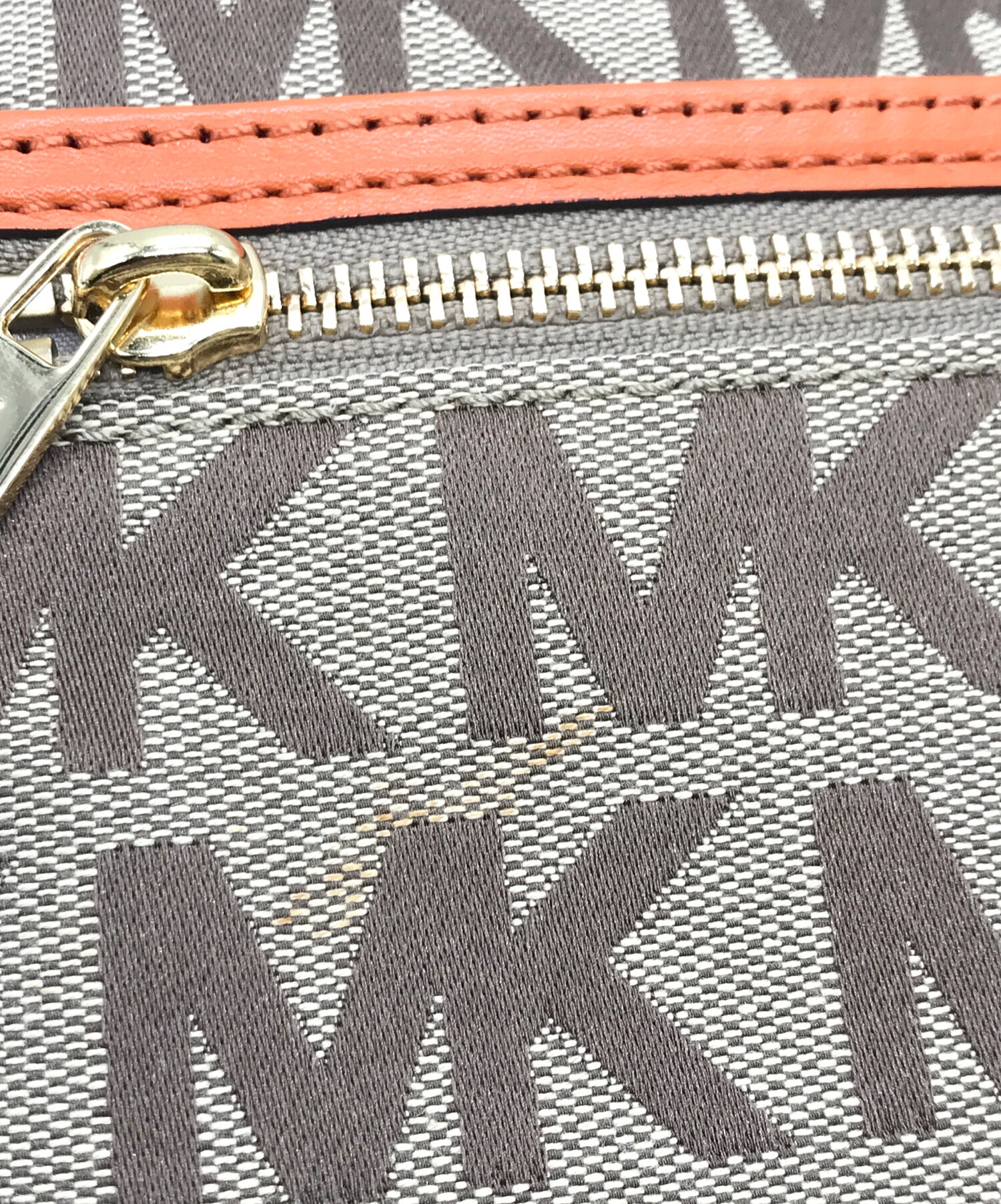 MICHAEL KORS (マイケルコース) ショルダーバッグ オレンジ×ベージュ