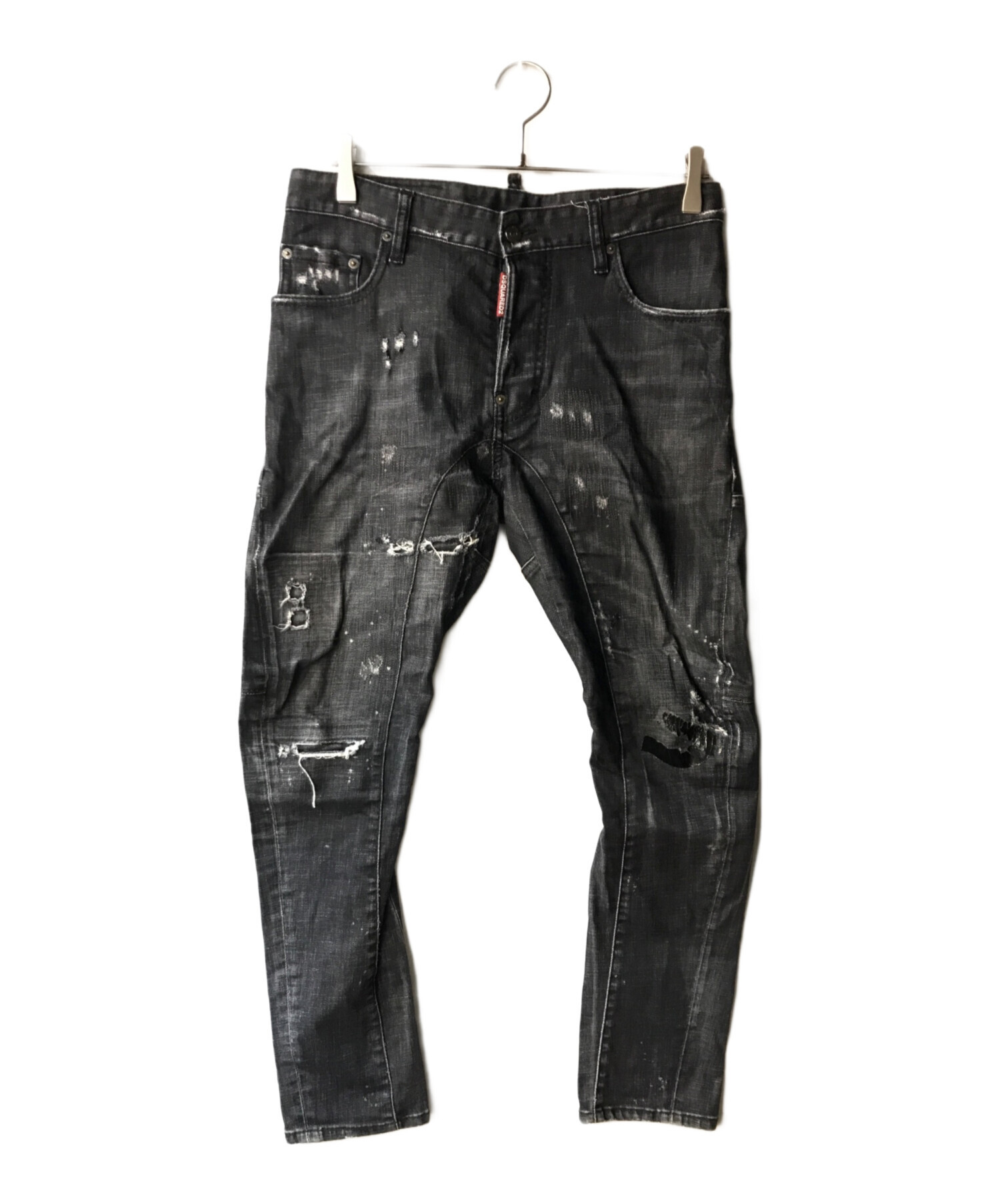 中古・古着通販】DSQUARED2 (ディースクエアード) tidy biker jeans ブラック サイズ:44｜ブランド・古着通販  トレファク公式【TREFAC FASHION】スマホサイト