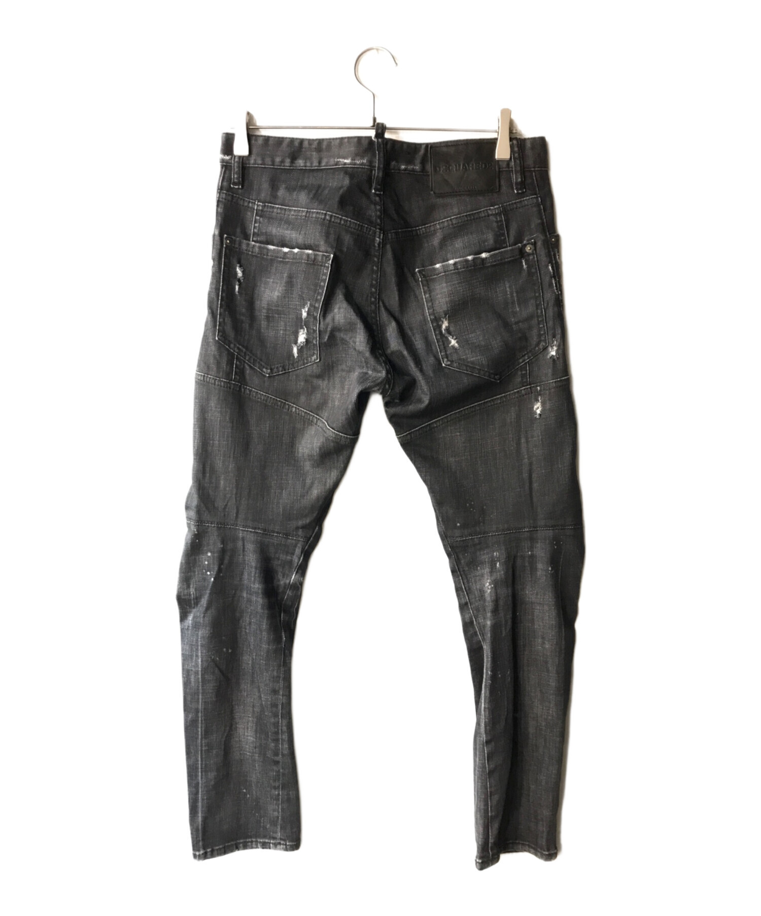 DSQUARED2 (ディースクエアード) tidy biker jeans ブラック サイズ:44