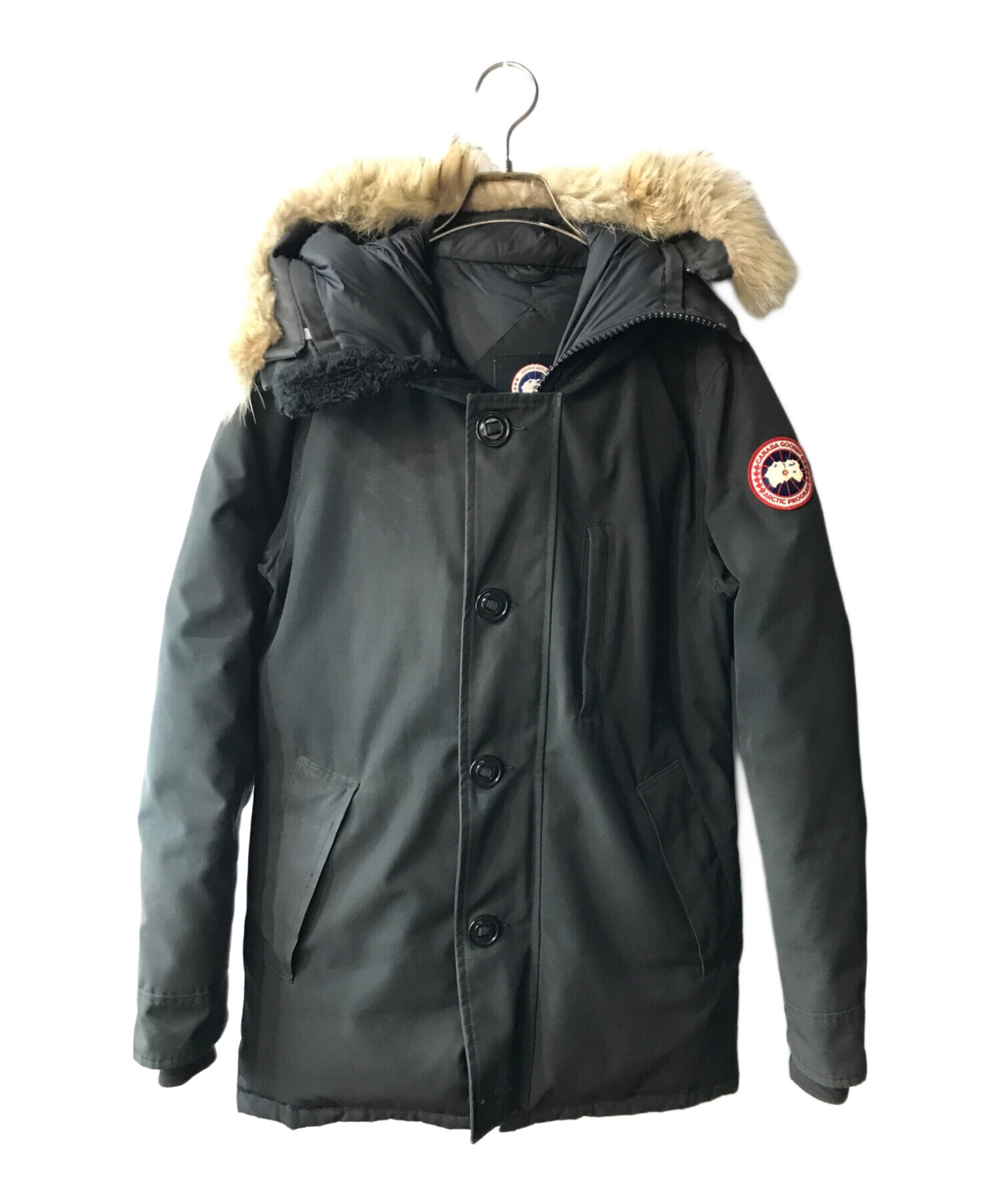 中古・古着通販】CANADA GOOSE (カナダグース) ダウンコート ブラック サイズ:Ｓ｜ブランド・古着通販 トレファク公式【TREFAC  FASHION】スマホサイト