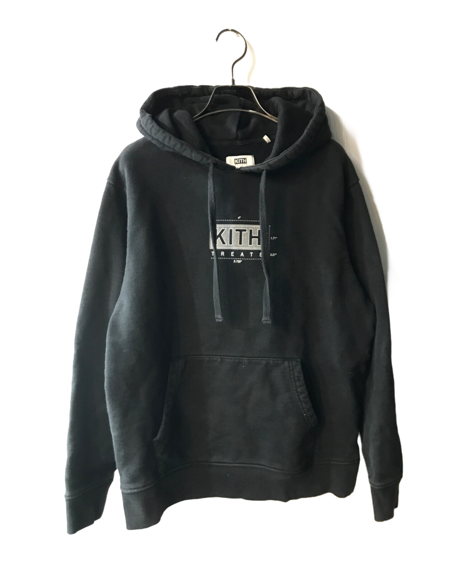 中古・古着通販】KITH (キス) プルオーバーパーカー ブラック サイズ:Ｍ｜ブランド・古着通販 トレファク公式【TREFAC  FASHION】スマホサイト