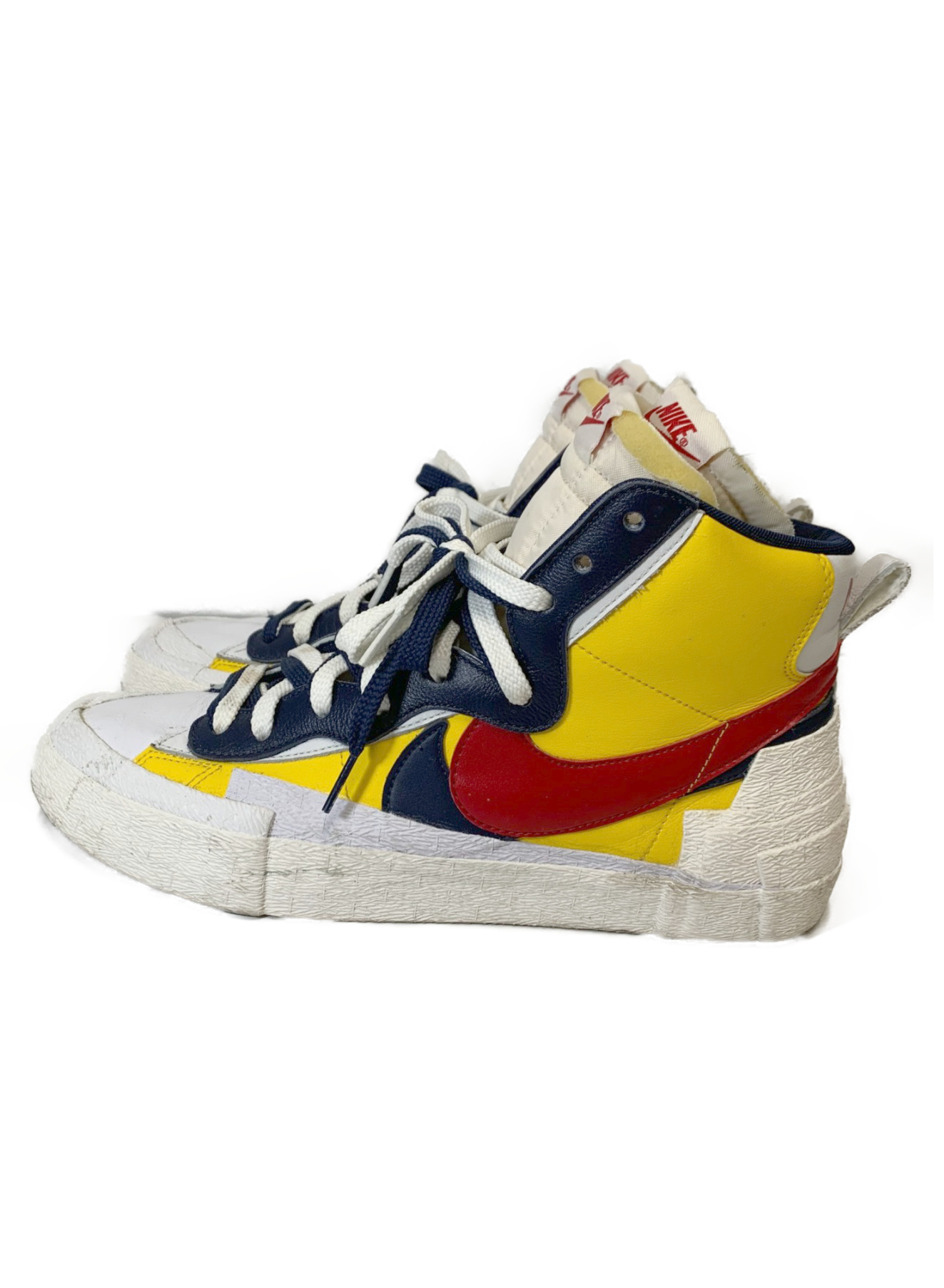 NIKE × sacai (ナイキ × サカイ) ブレーザーミッドサカイ イエロー サイズ:28cm Nike Blazer Mid sacai