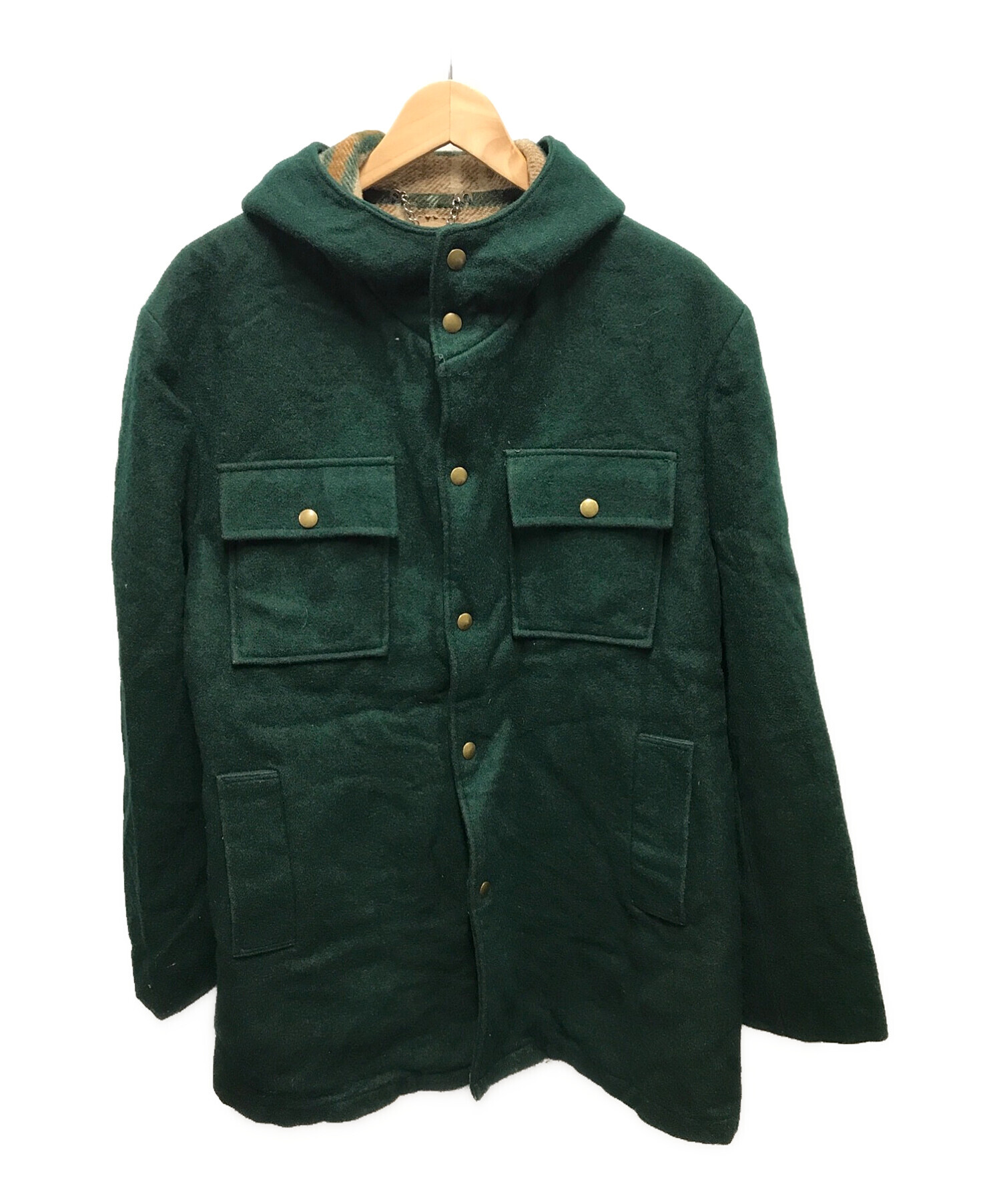 WOOLRICH (ウールリッチ) メルトンジャケット カーキ サイズ:40