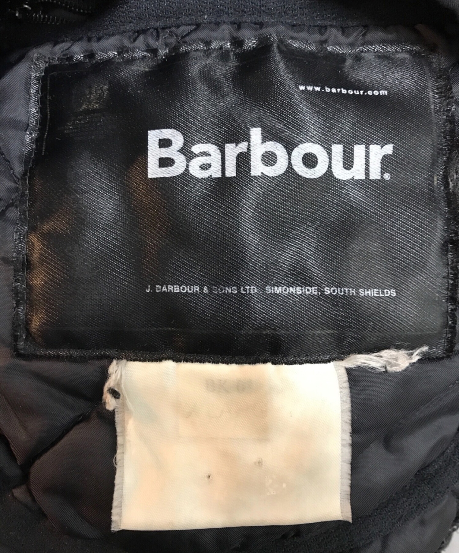 Barbour (バブアー) キルティングジャケット ブラック サイズ:XL