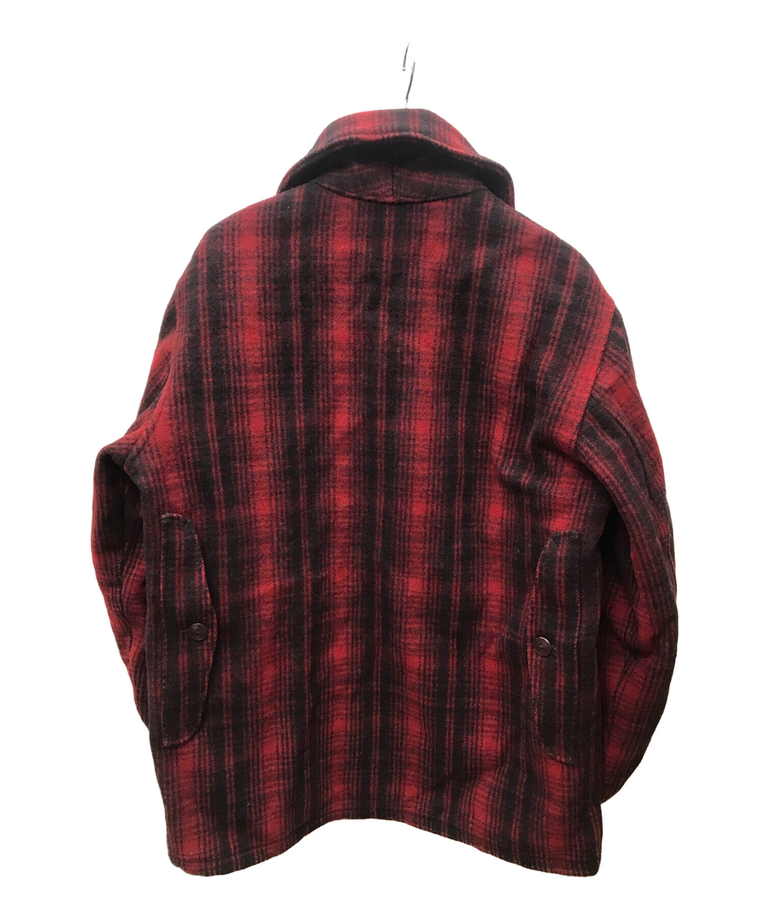 WOOLRICH (ウールリッチ) 【古着】50'sヴィンテージマッキーノクルーザージャケット レッド サイズ:L