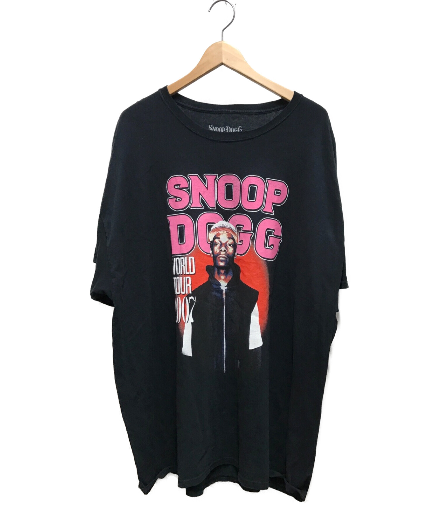 SNOOP DOGG (スヌープドッグ) アーティストツアーTシャツ ブラック サイズ:XL
