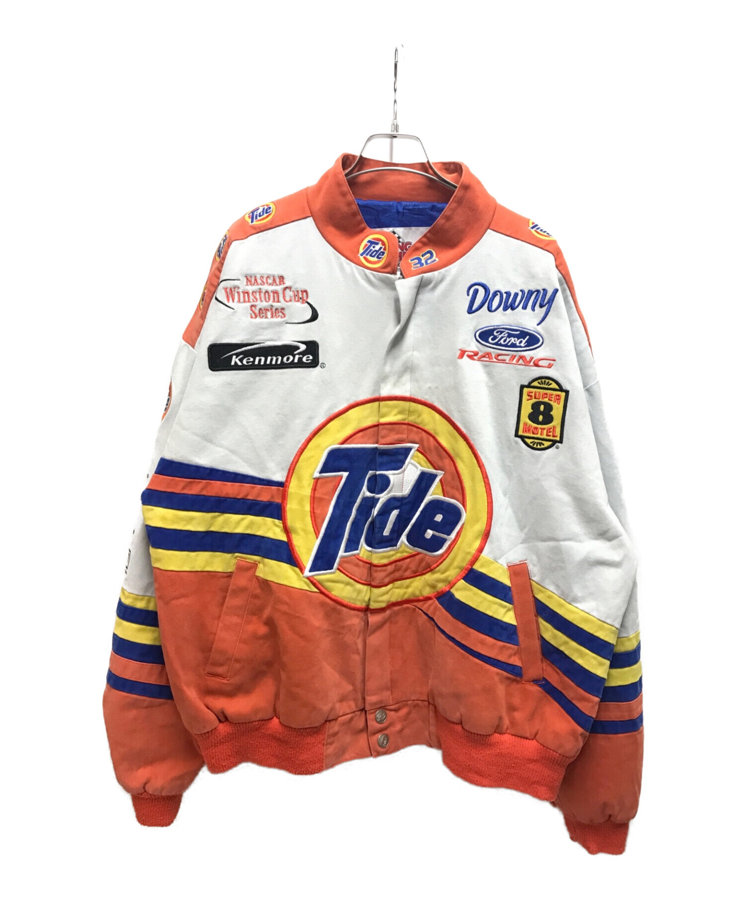 RACING CHAMPIONS APPAREL (レーシングチャンピオンアパレル) Tideレーシングジャケット オレンジ サイズ:XL