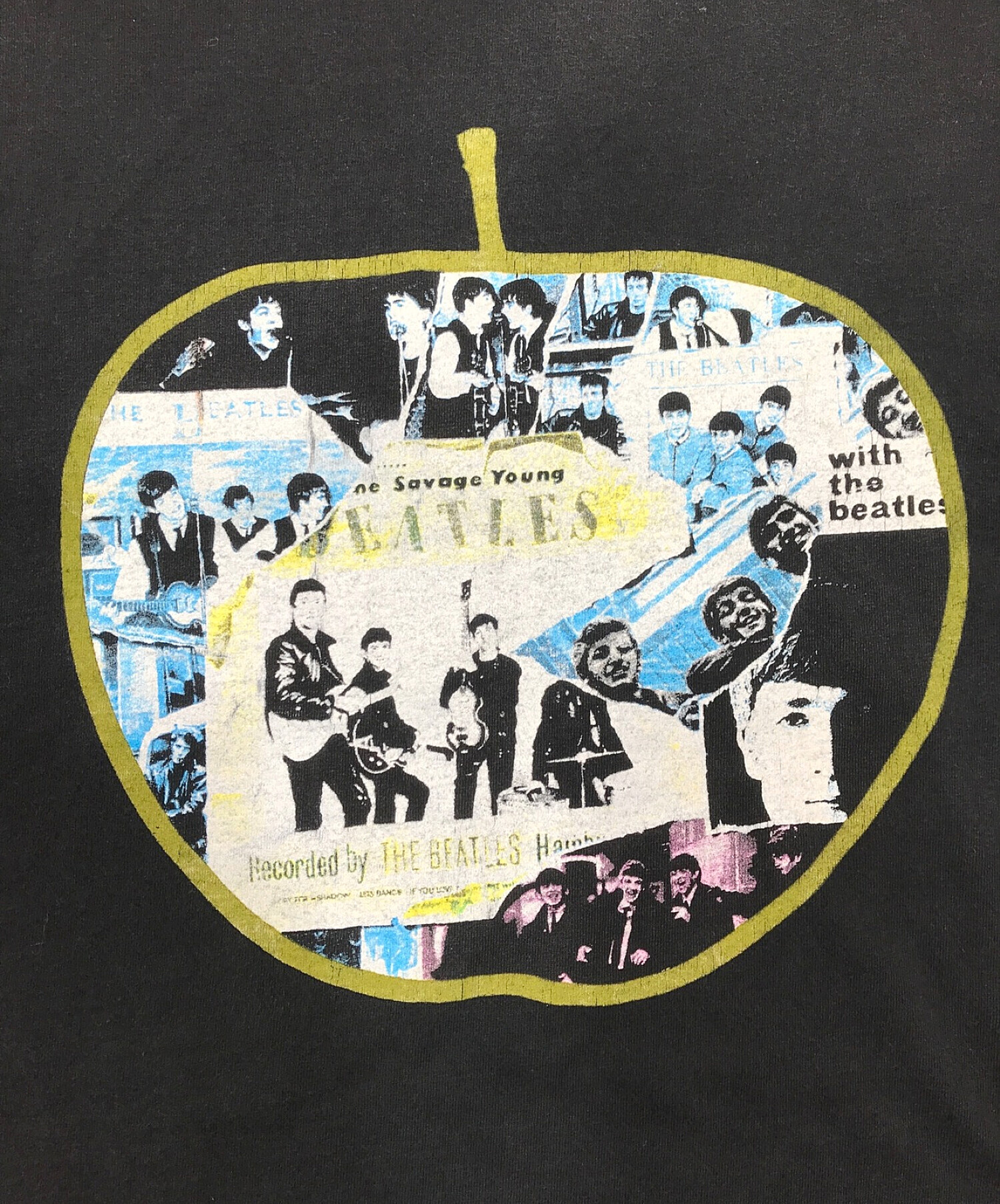 THE BEATLEAS (ザビートルズ) アンソロジープリントTシャツ ブラック サイズ:XL