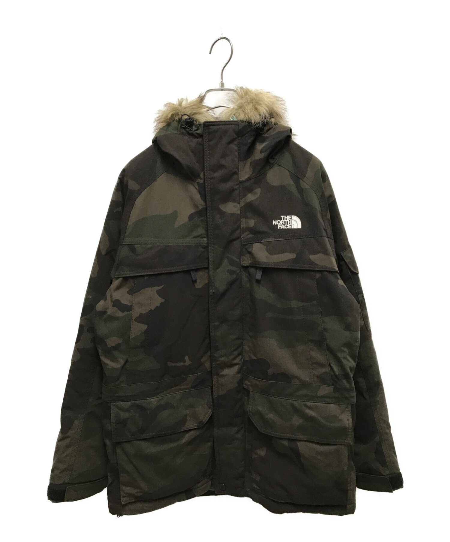 THE NORTH FACE (ザ ノース フェイス) ノベルティマクマードパーカ / NoveltyMcMurdoParka オリーブ サイズ:L