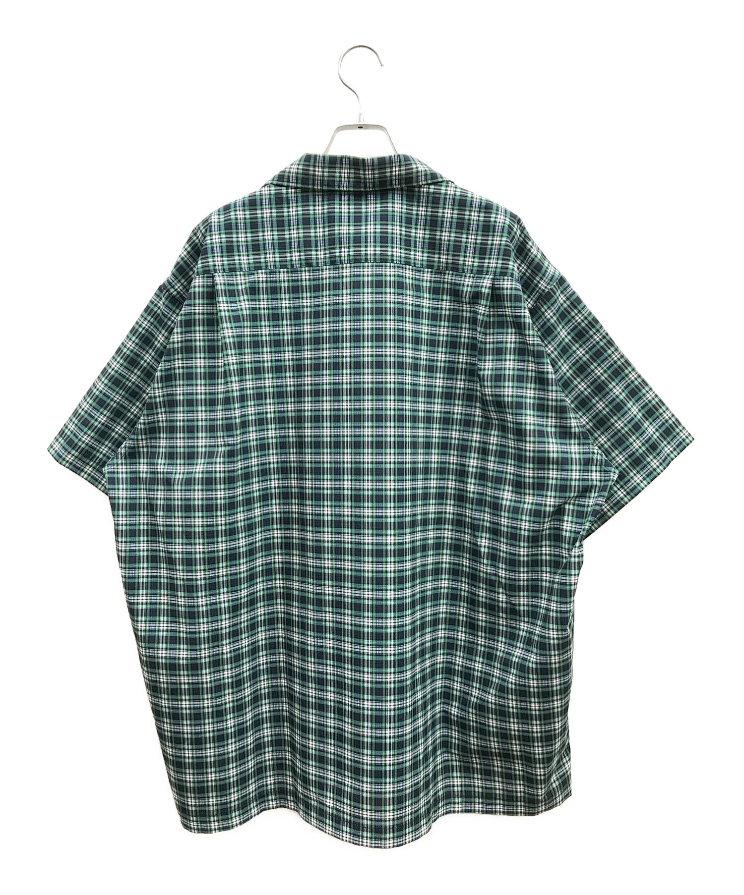 DAIWA PIER39 (ダイワ ピア39) テックレギュラーカラーショートスリーブシャツ / Tech Regular Collar Shirts  S/S グリーン サイズ:L